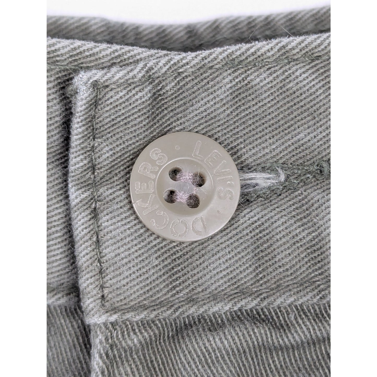 Vintage Dockers Green Pleated Khakis Size 36