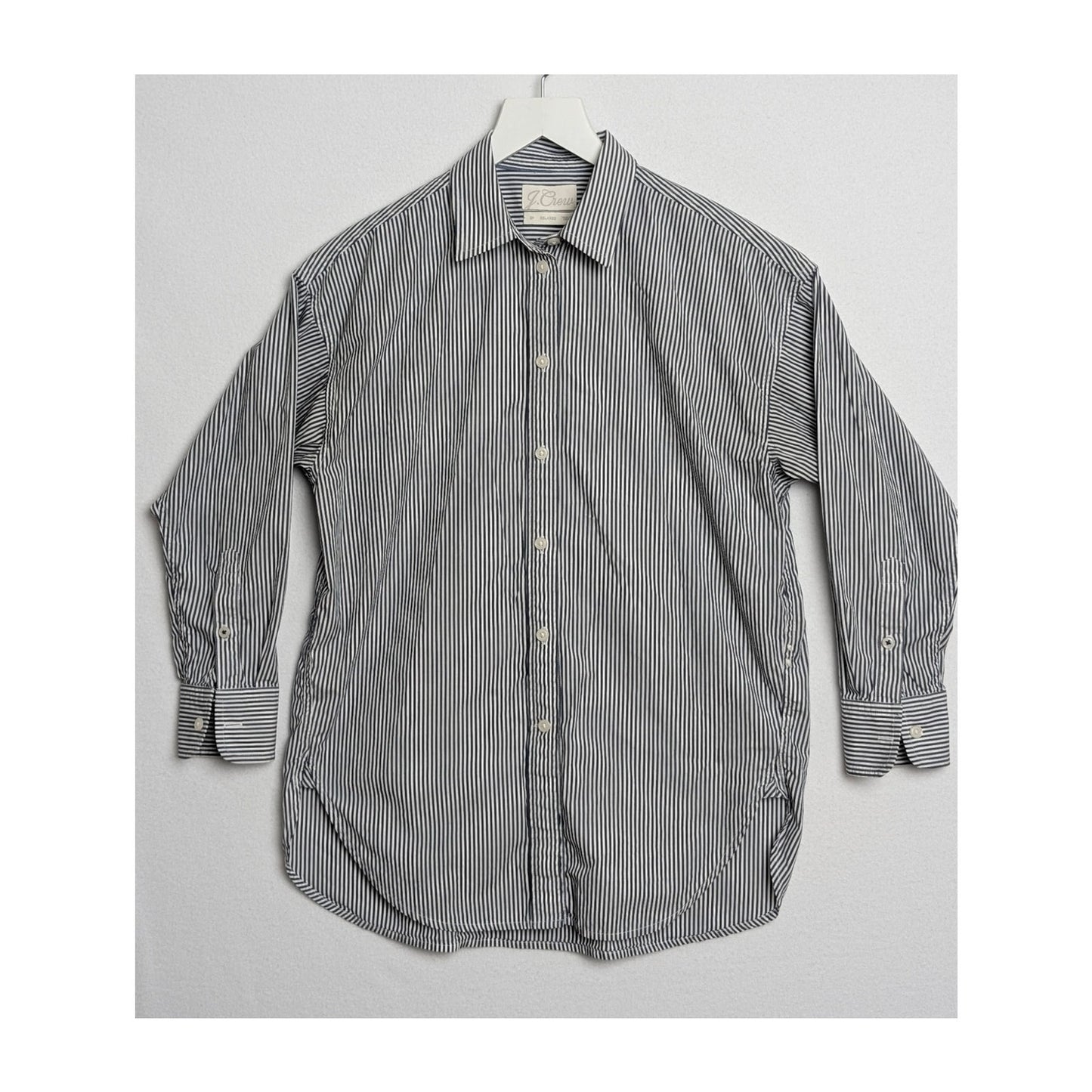 Women's JCrew Stripe Button Up 2P (Petite)