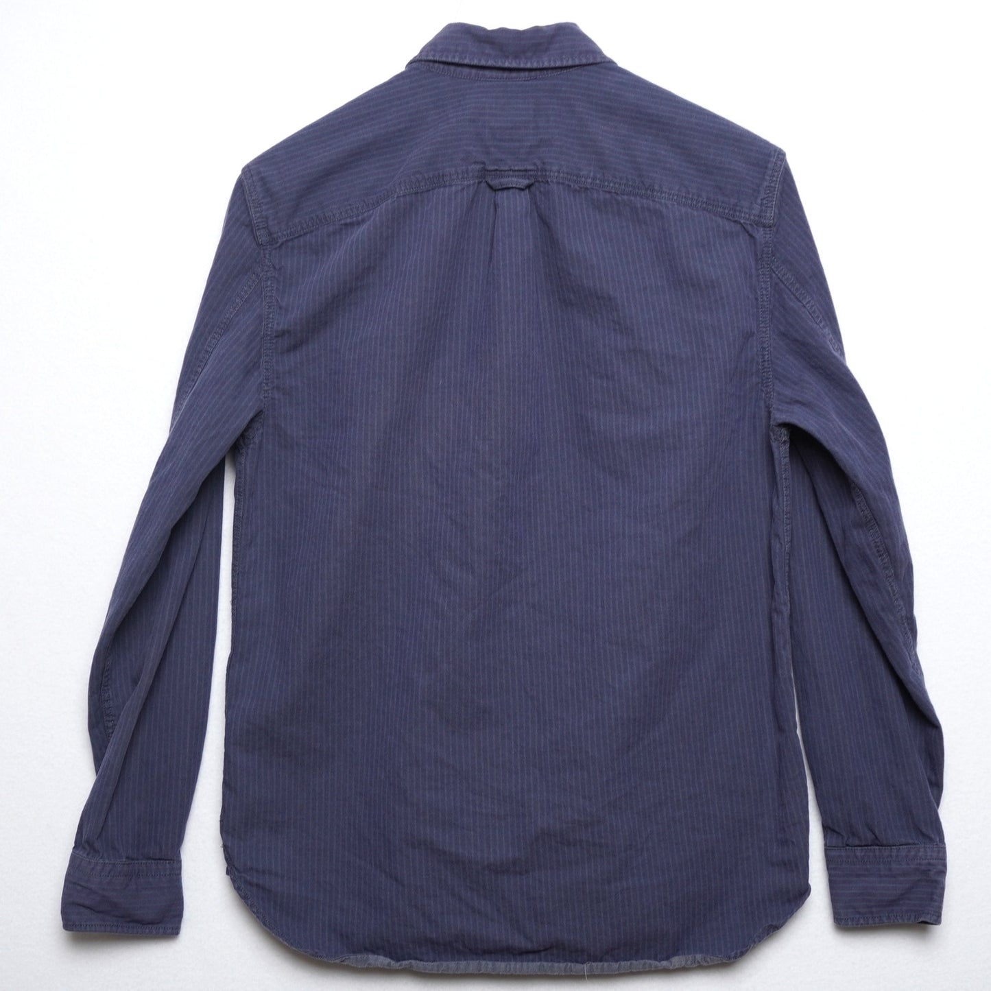 Gap Blue Striped Button Down Shirt Long Sleeve Size Medium