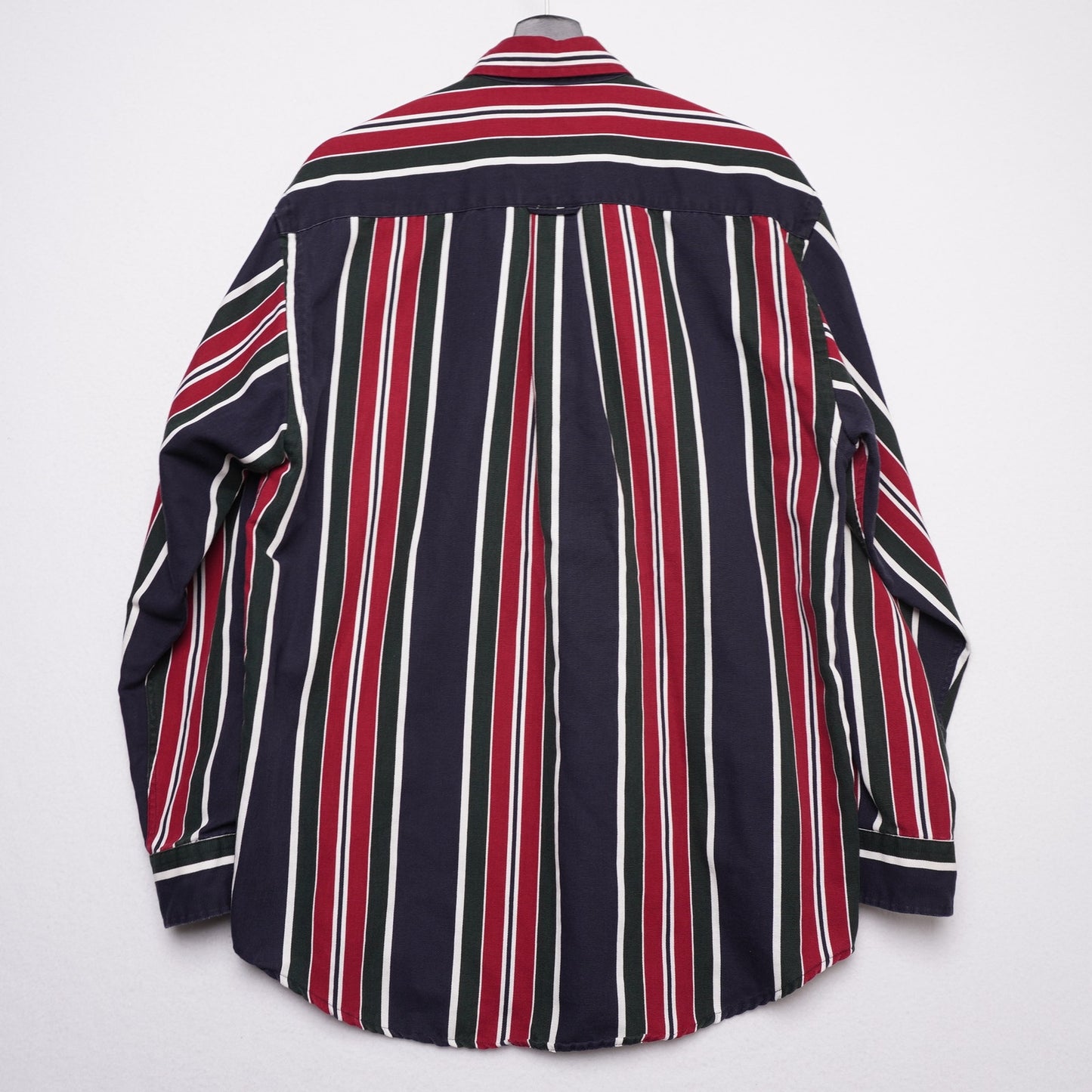 Vintage Nautica Striped Shirt Vertical Stripe 90s Button Down M