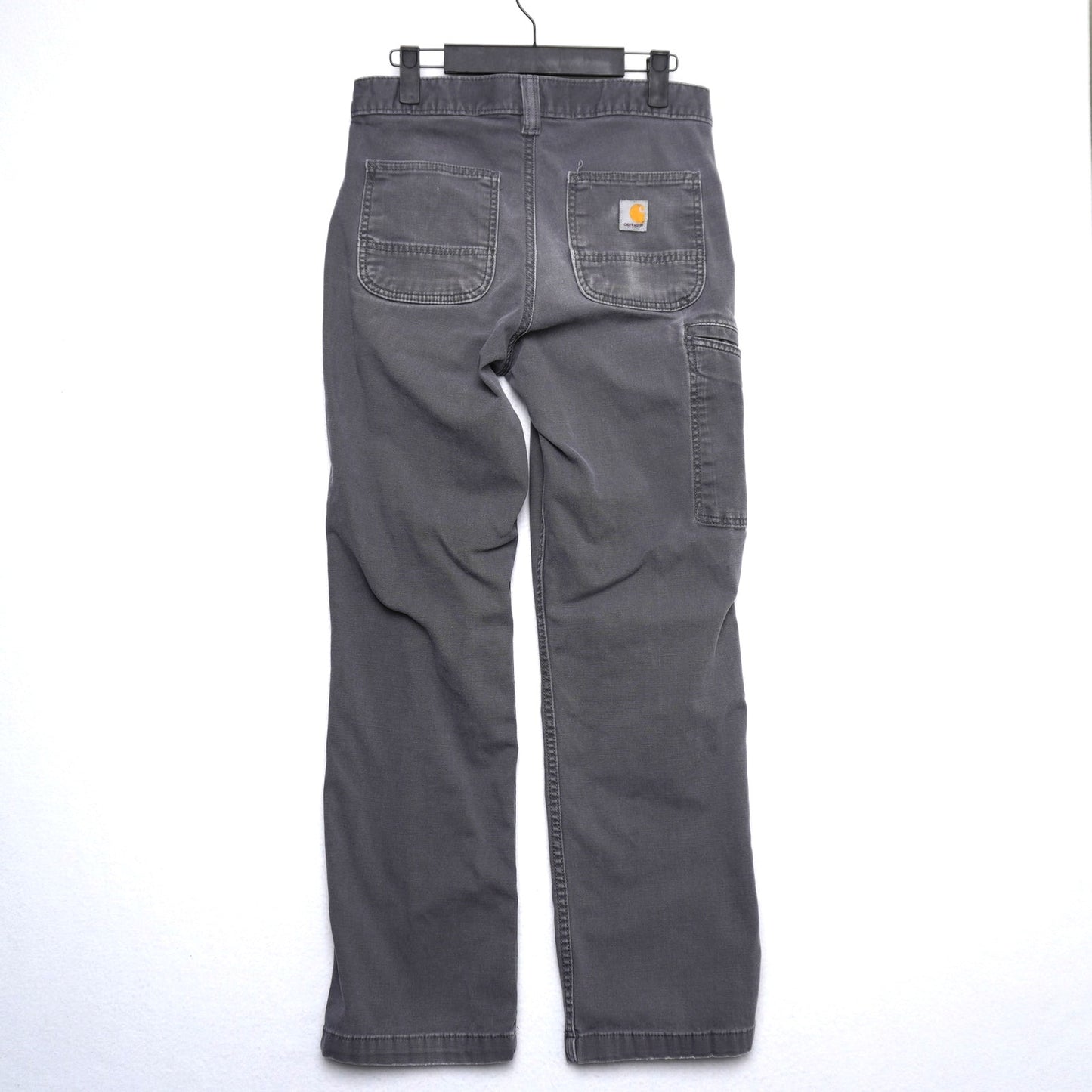 Carhartt Work Pants – Men's 30x30 – Distressed Gray Carpenter Utility Pants
