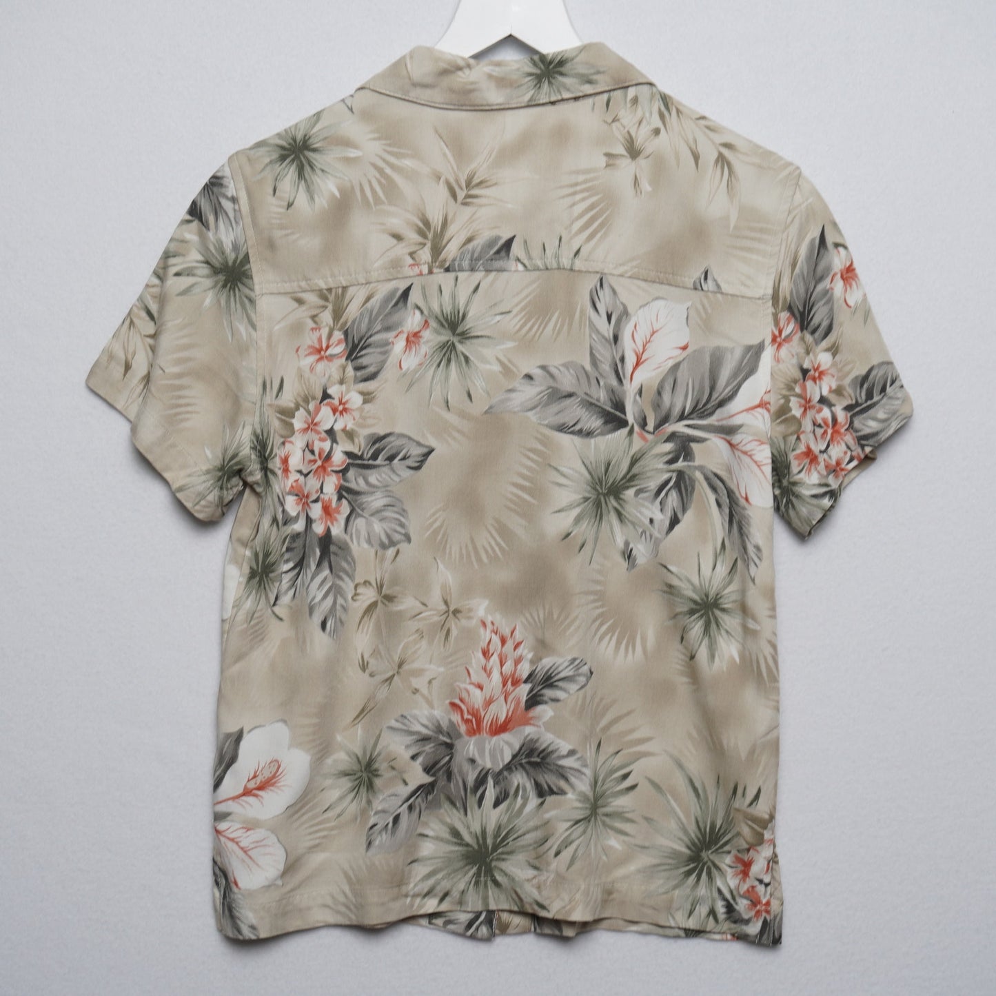 Havana Jacks Cafe Tropical Print Shirt Size S