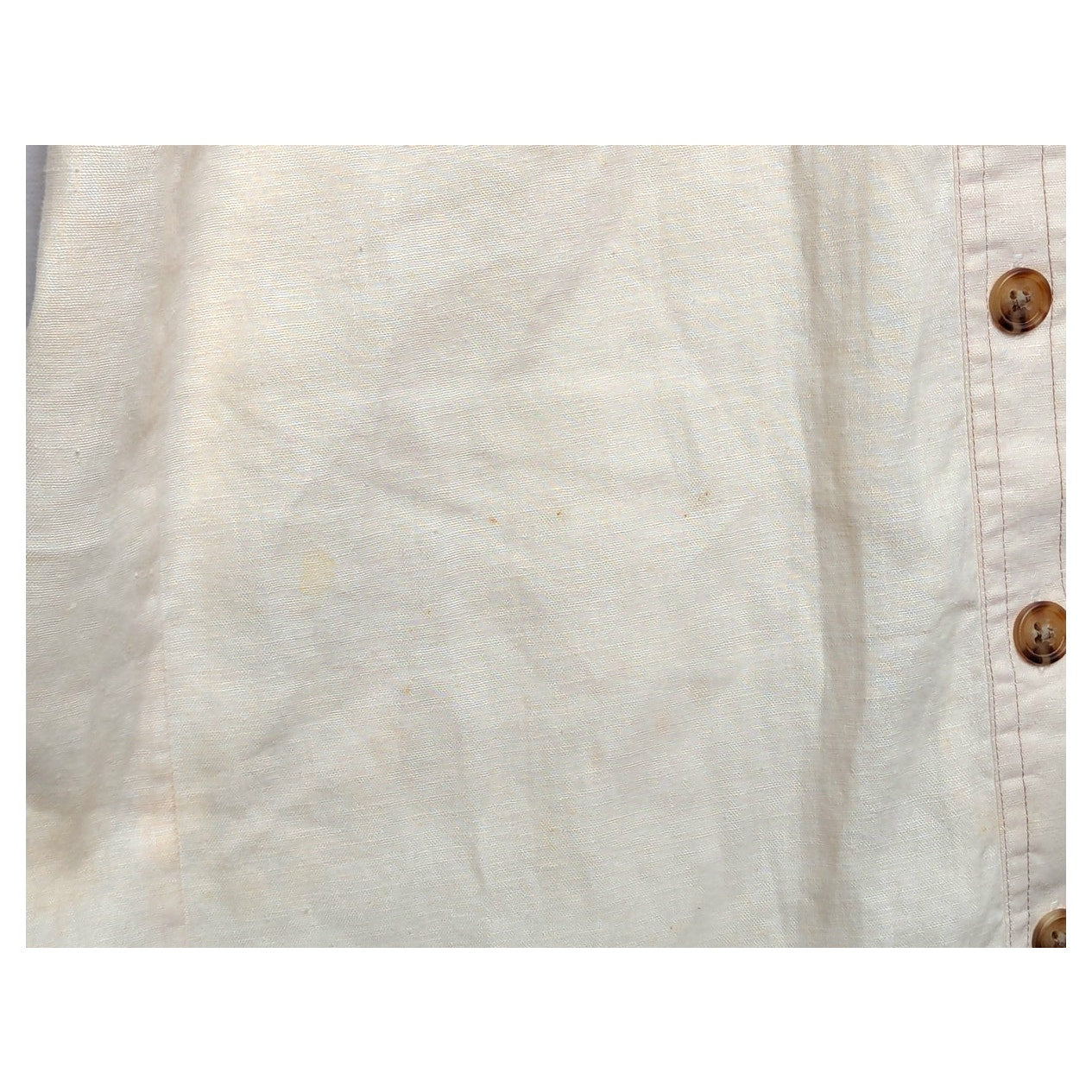 Women's Tahari Cream Shirt Dress 8