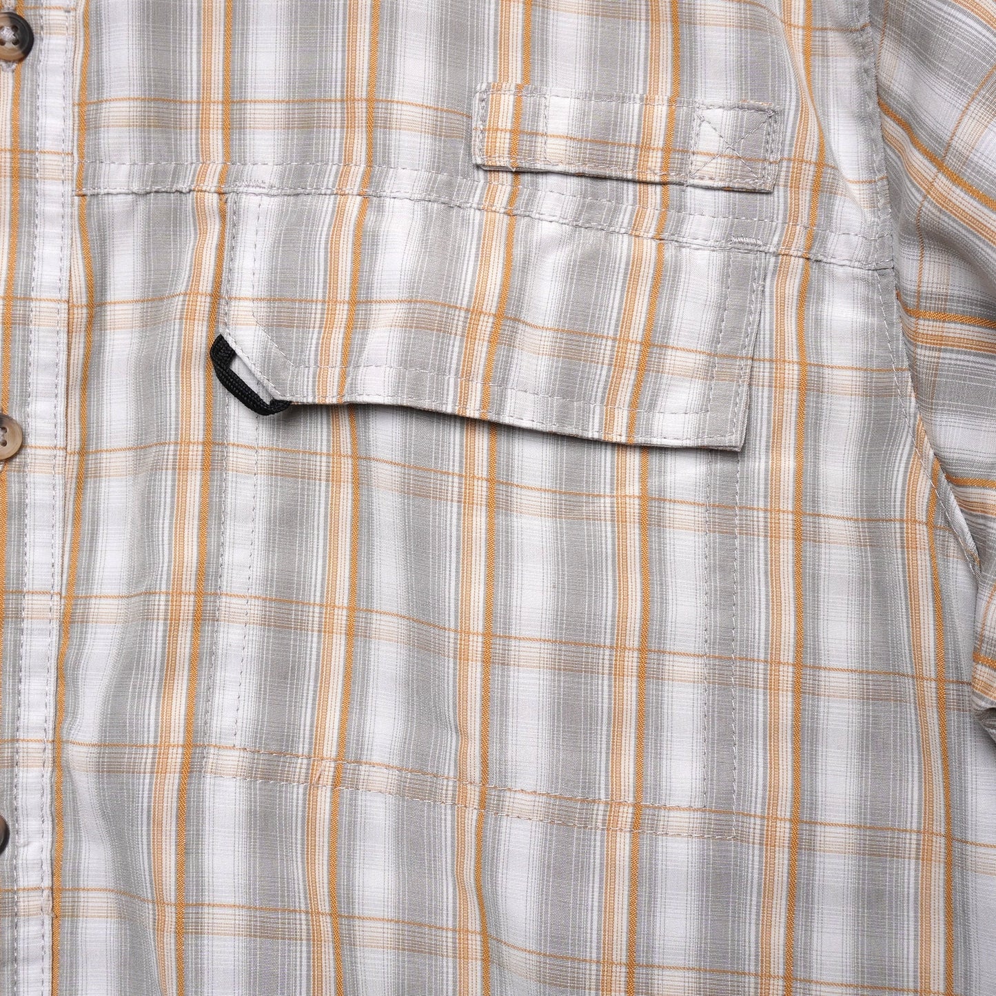 Wrangler Premium Quality Outdoor Shirt Plaid Vented Mesh Lined