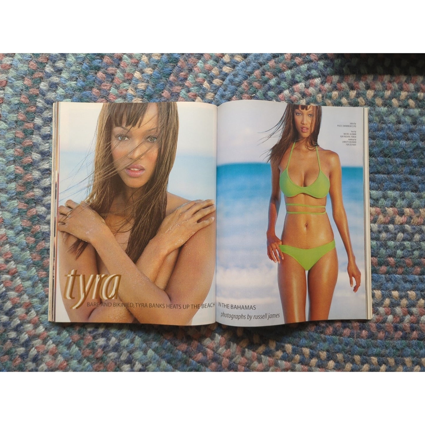 SPORTS ILLUSTRATED WINTER 1997 TYRA BANKS SWIMSUIT ISSUE NAOMI CAMPBELL