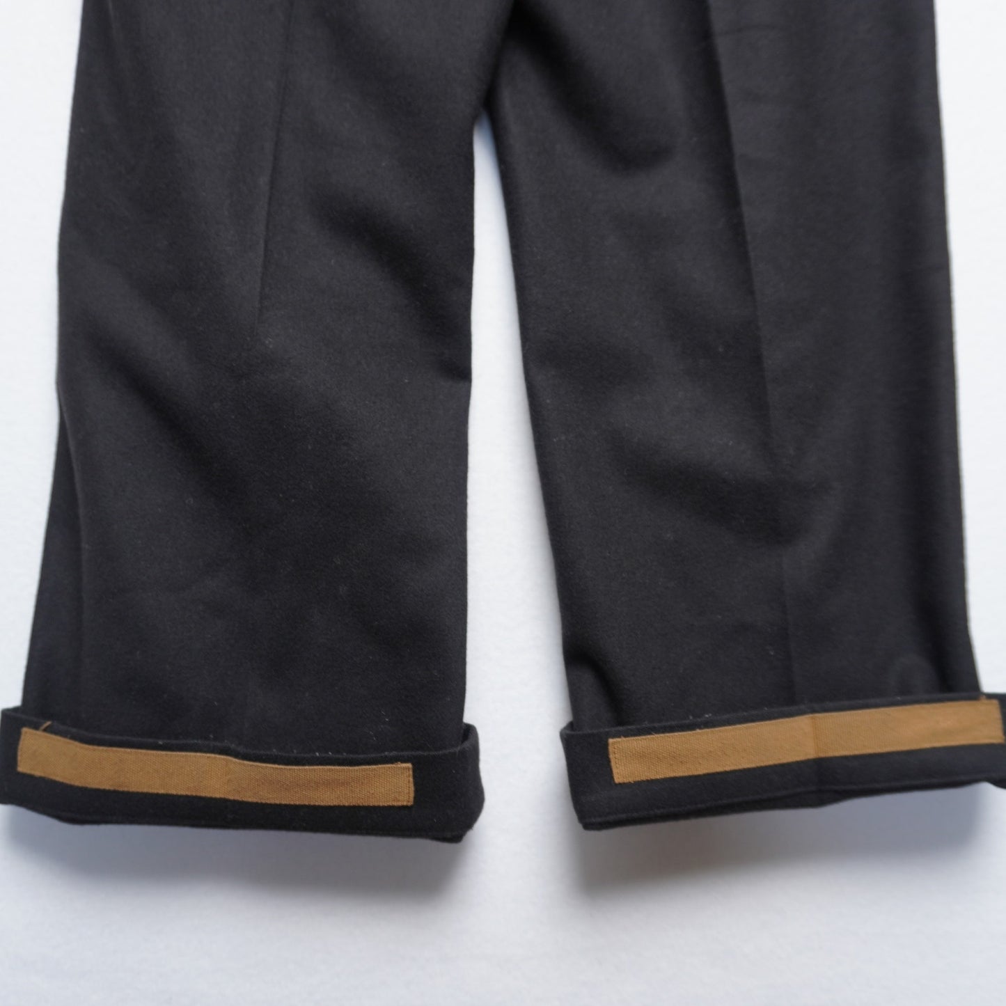 Banana Republic Black Wool Blend Trousers 35x30