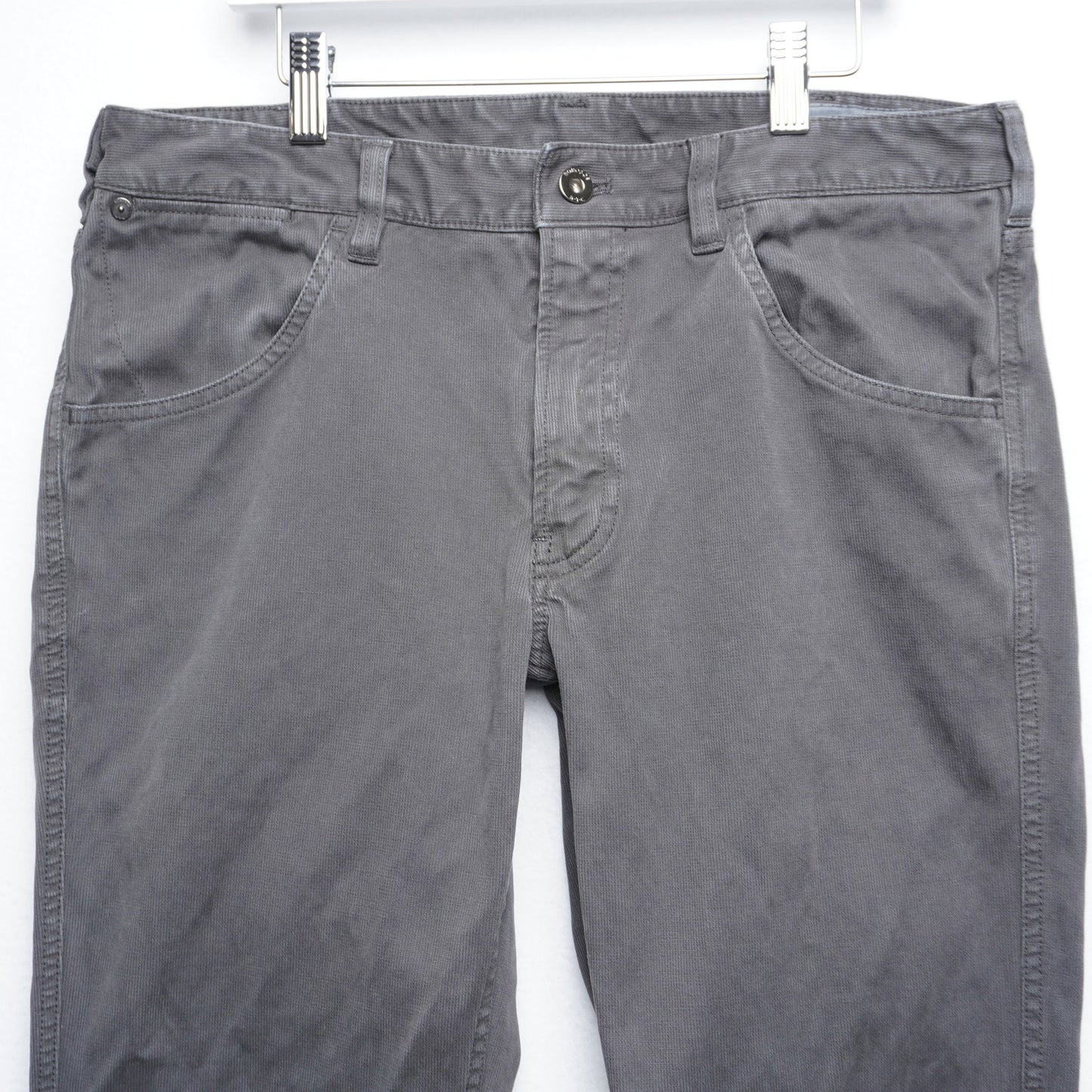 Bonobos Slim Fit Stretch Chinos Gray Men's Pants Size 31x32