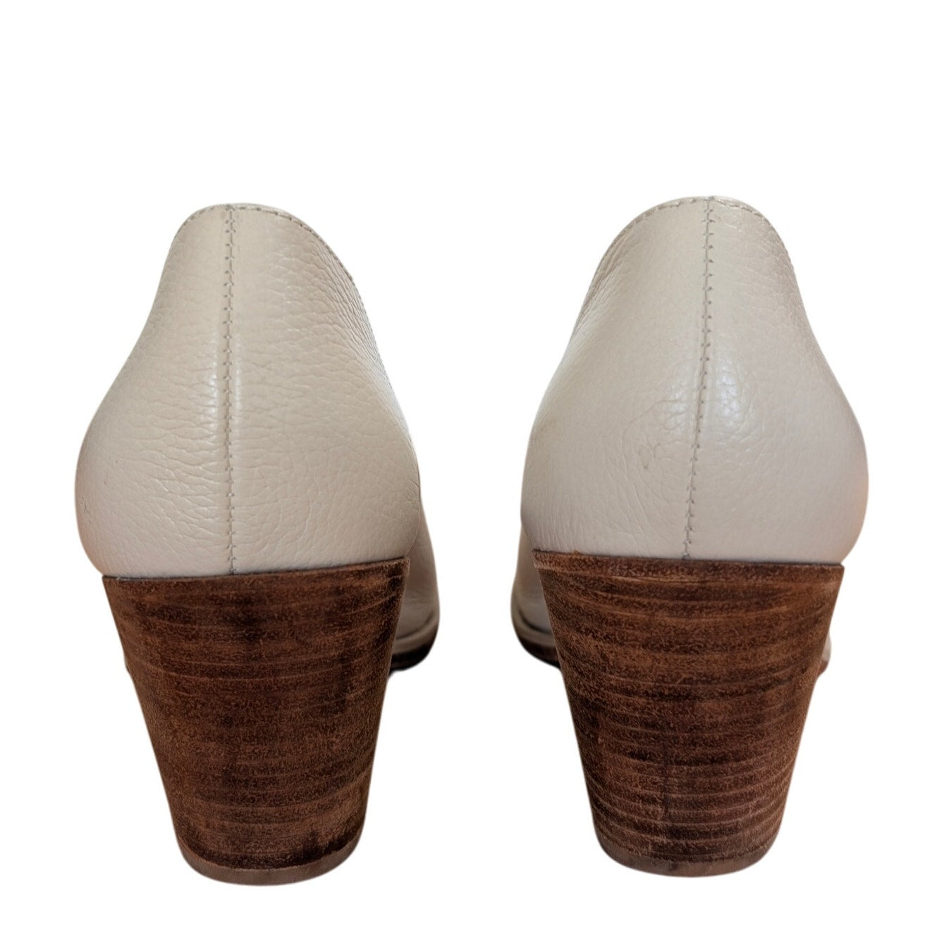 Rachel Comey Falk Cream White Stacked Pump 6
