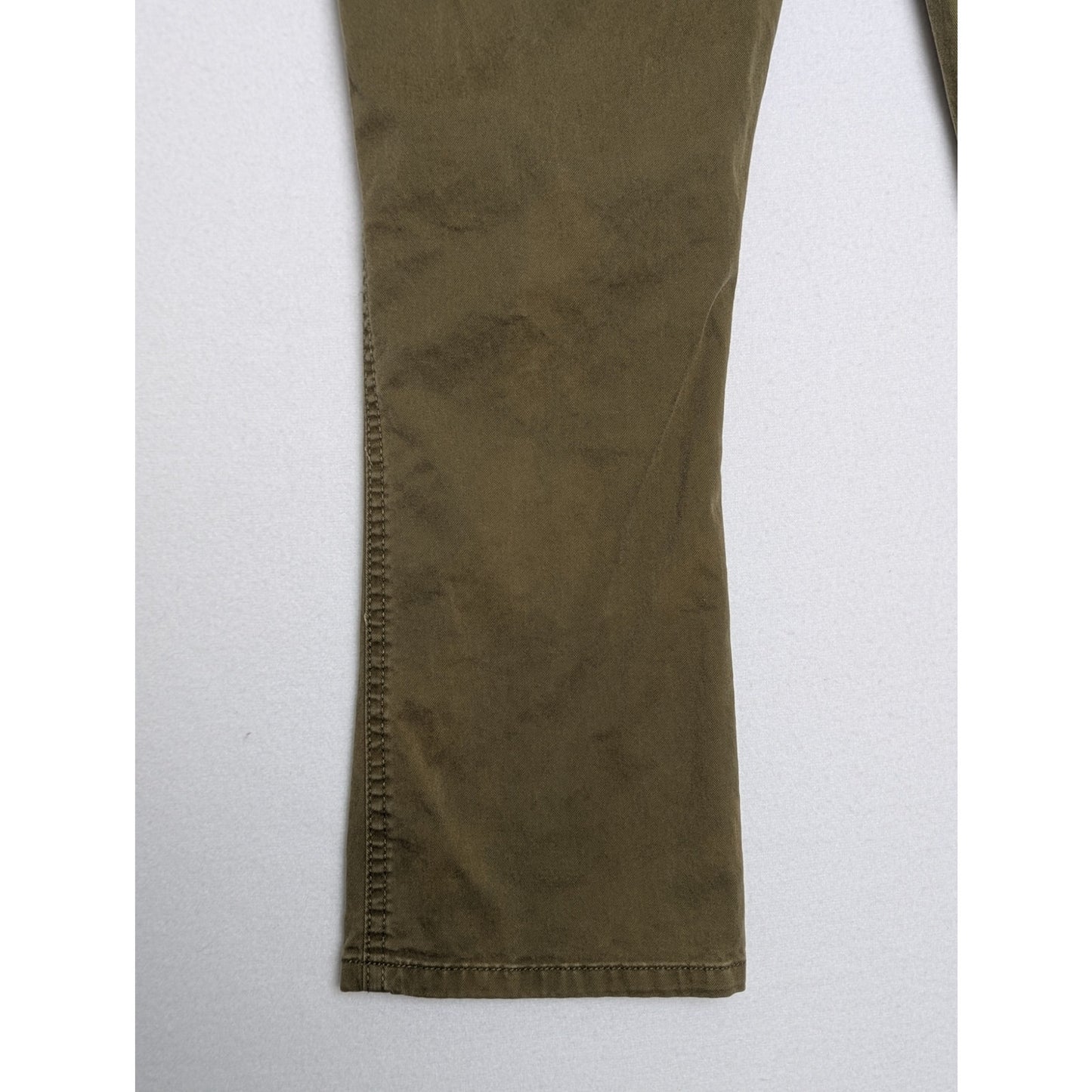 Vintage Gap Green Low Rise Flared Chino Pants Womens 2R