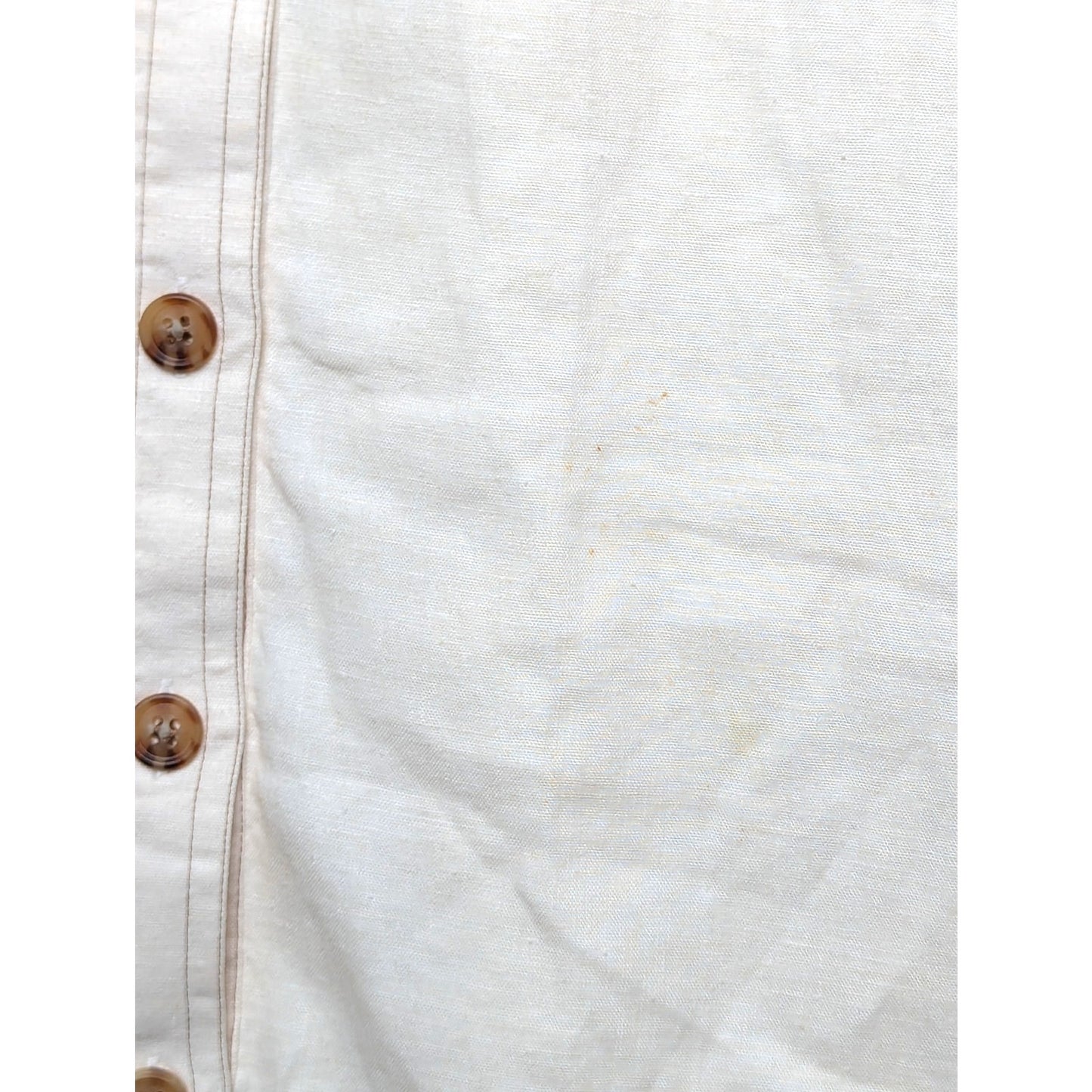 Women's Tahari Cream Shirt Dress 8