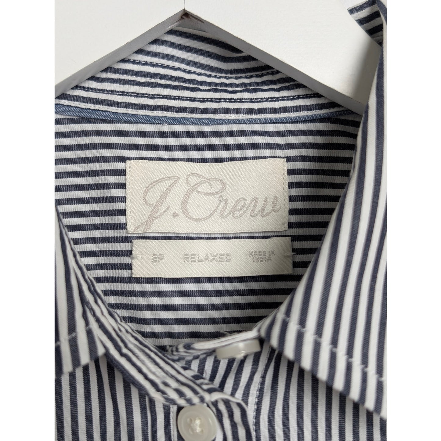 Women's JCrew Stripe Button Up 2P (Petite)