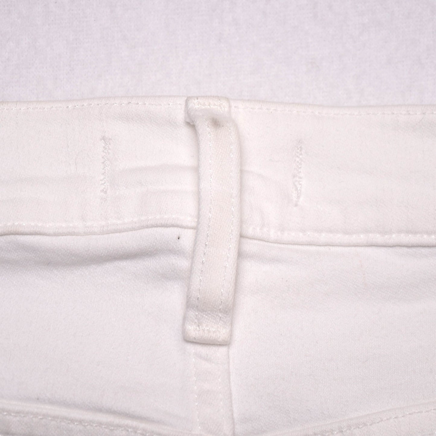 Madewell Midrise Kick-Out White Denim Perfect Summer Jeans NWT 25
