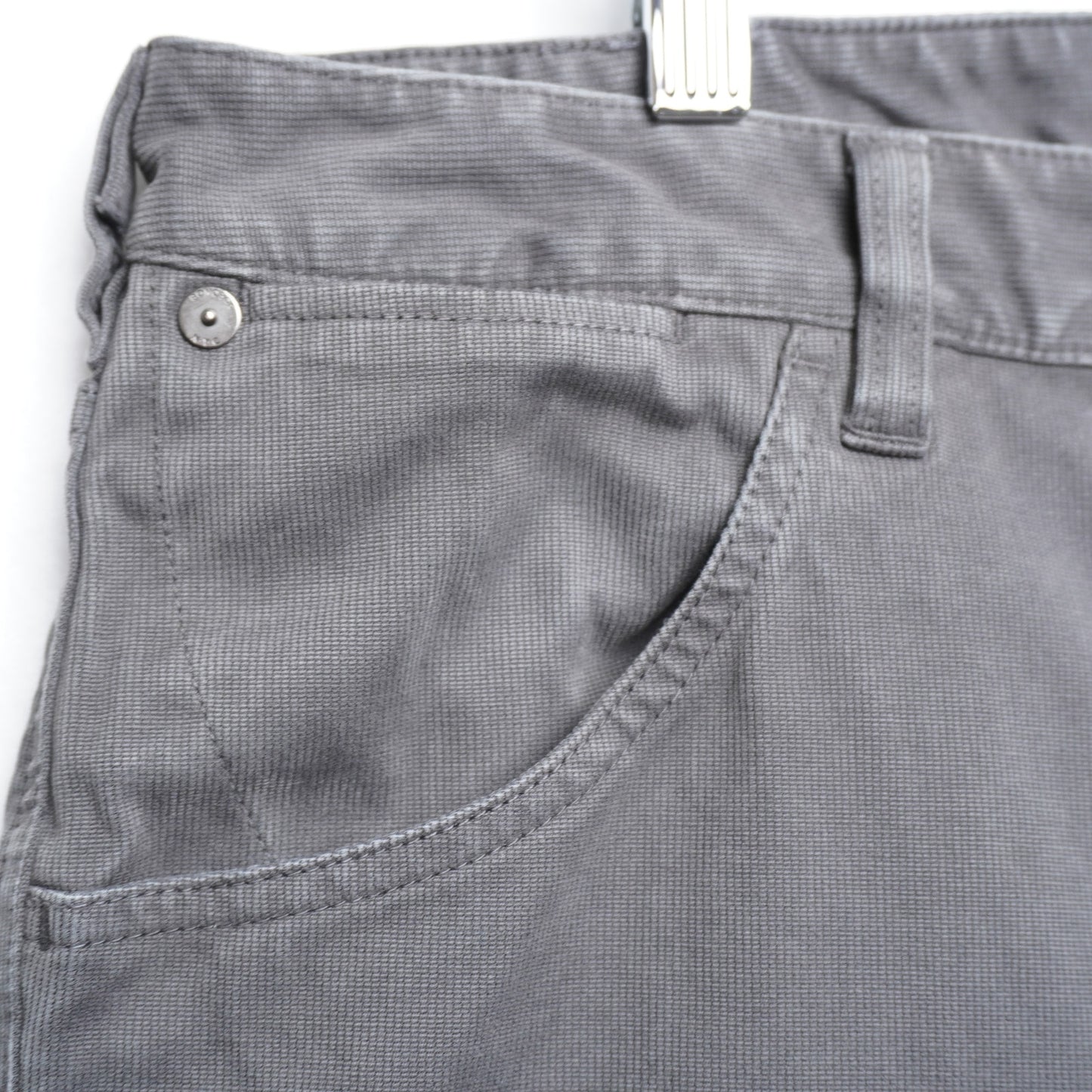 Bonobos Slim Fit Stretch Chinos Gray Men's Pants Size 31x32
