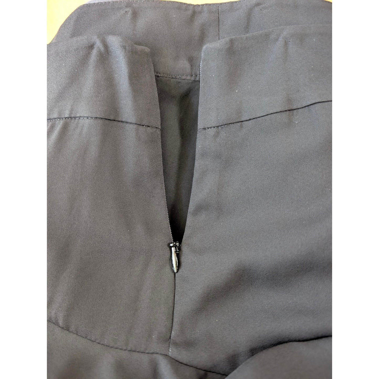 Diesel Black Ruffle Fray Hem Skirt Size 27
