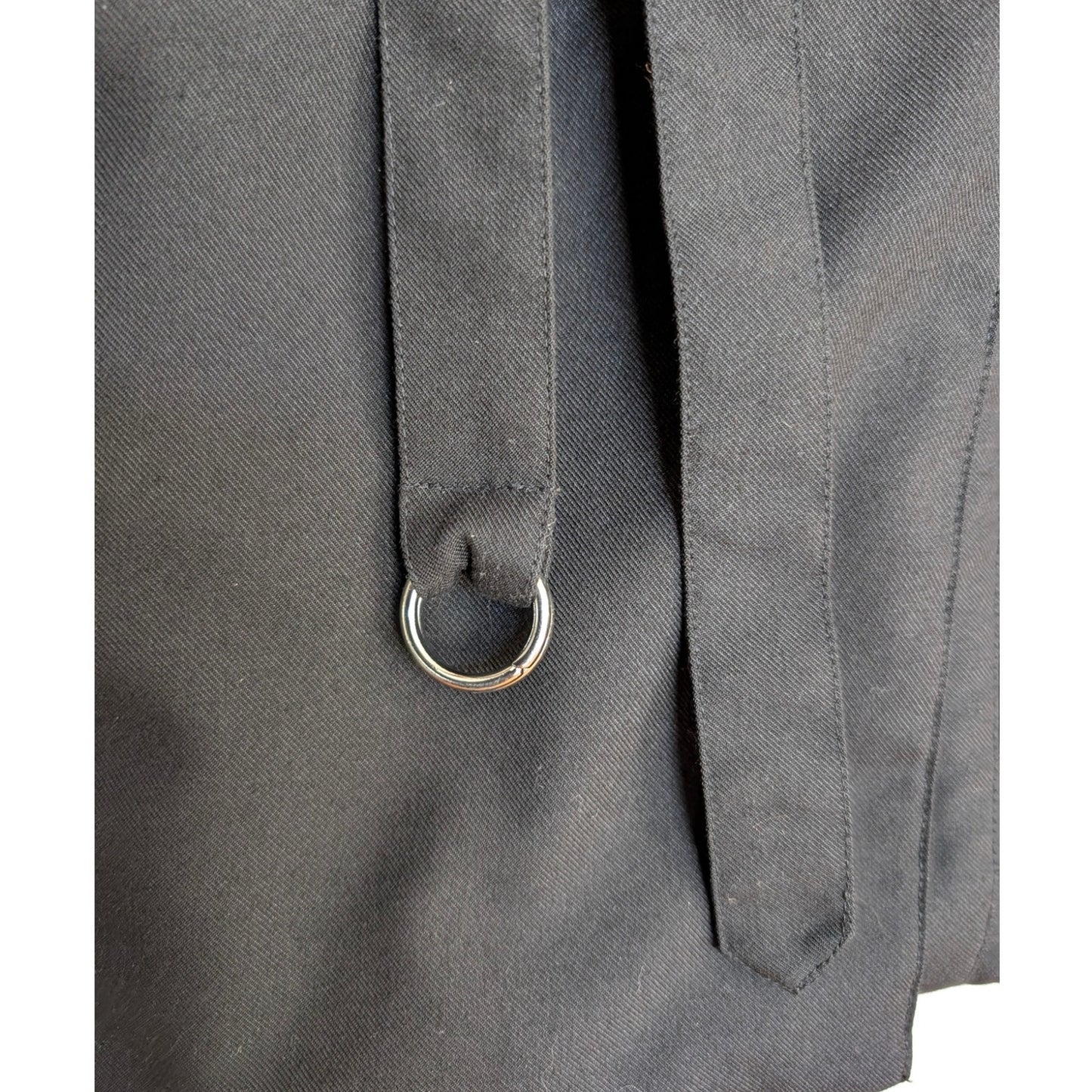 Opening Ceremony Oversized Black Blazer with Sash M