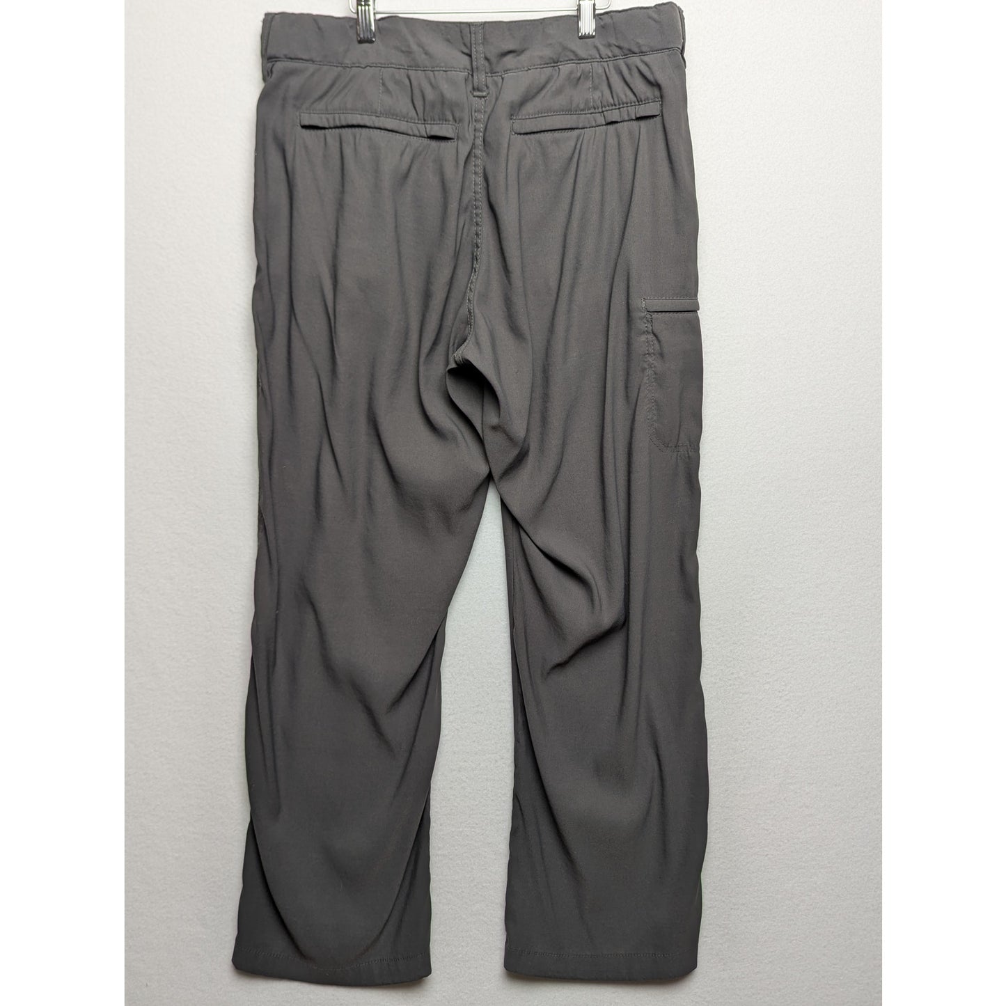 Unionbay UB Tech Gray Classic Fit Comfort Waist Travel Pants Size 34