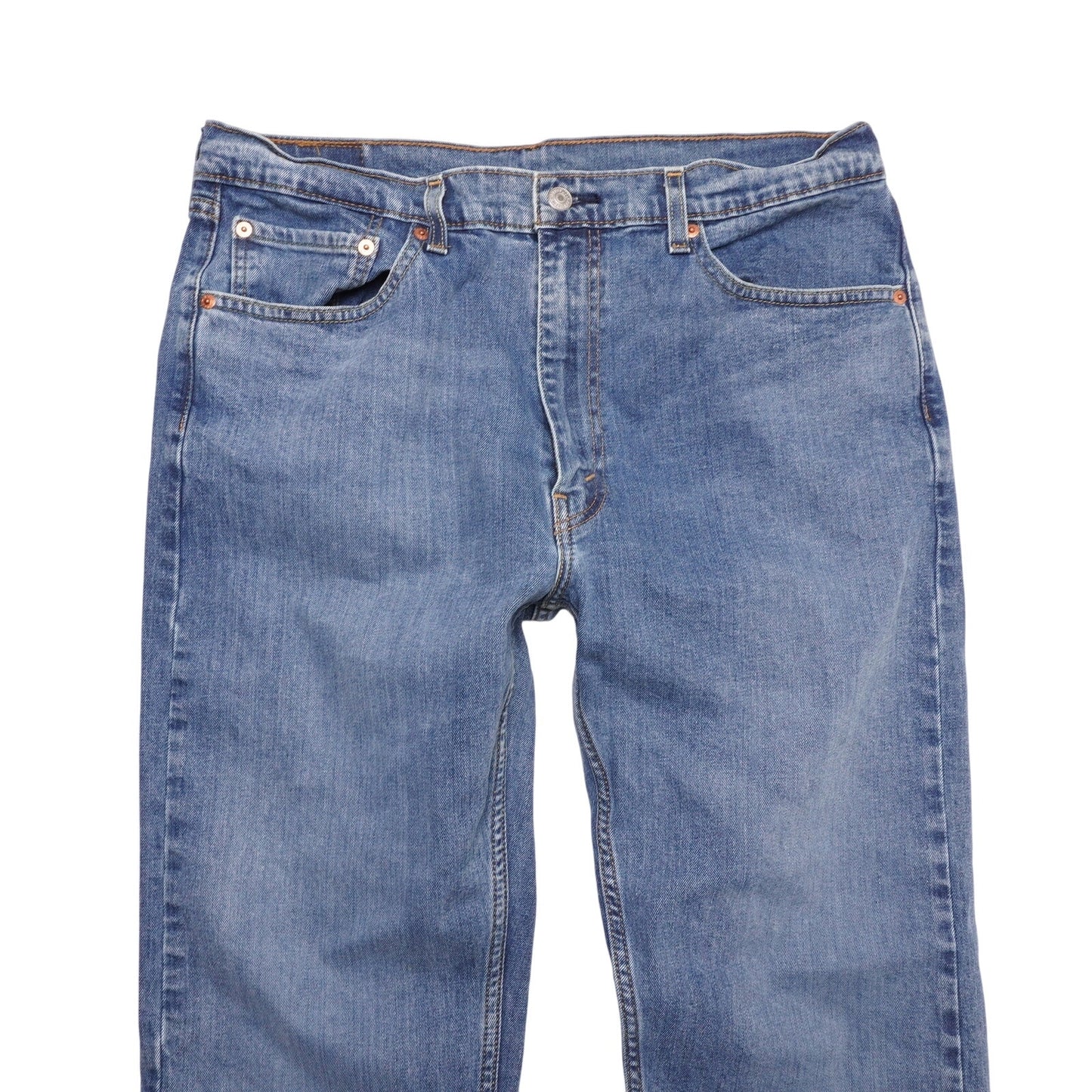 Levi's 505 Blue Denim 36x32 Regular Fit Made in Pakistan