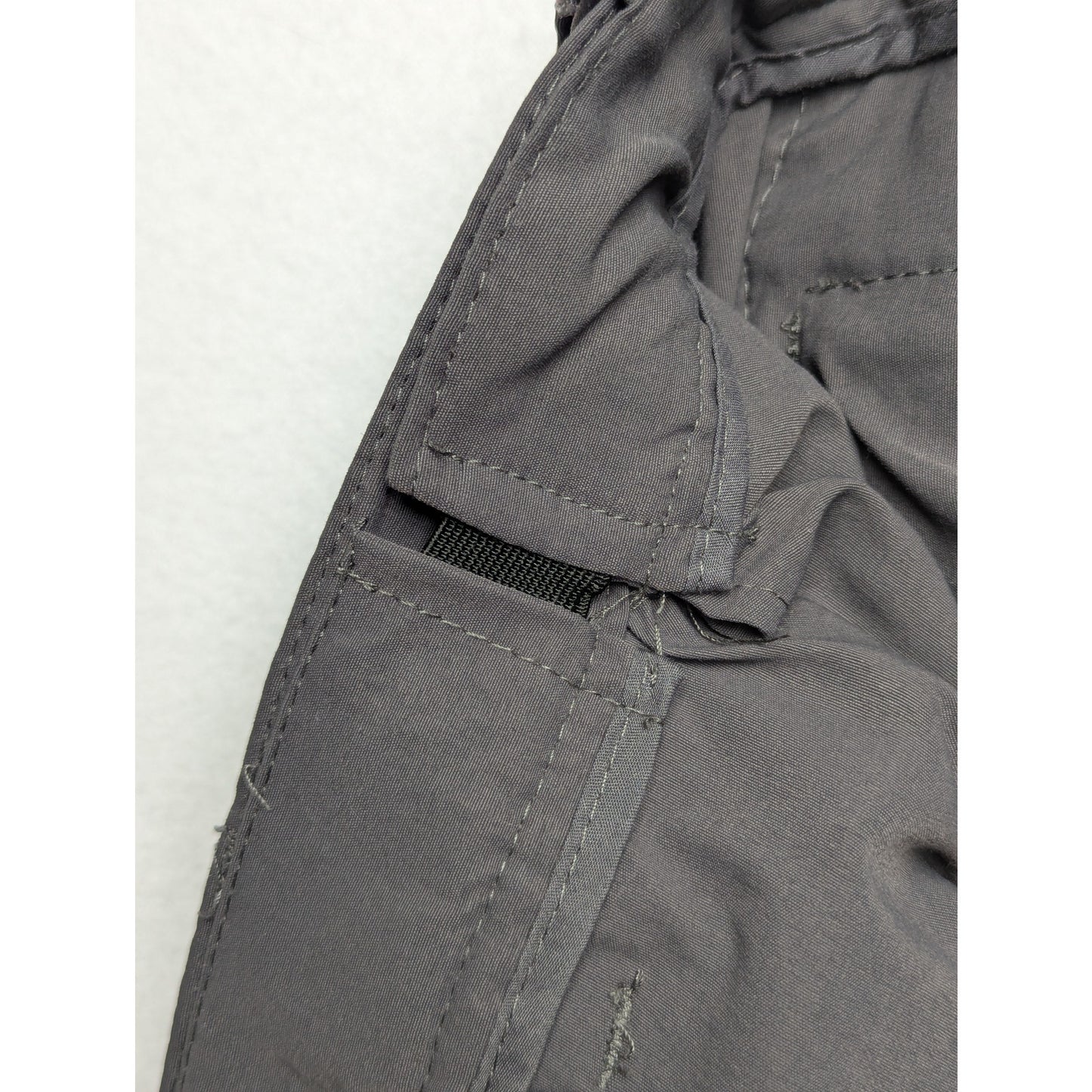 Unionbay UB Tech Gray Classic Fit Comfort Waist Travel Pants Size 34