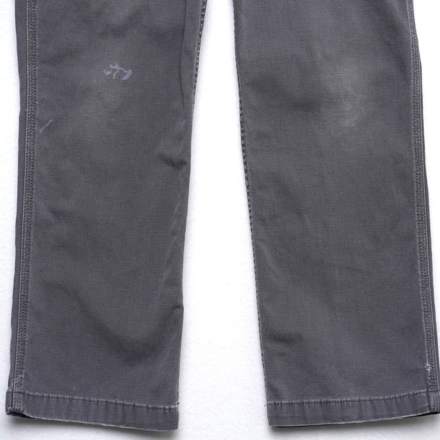 Carhartt Work Pants – Men's 30x30 – Distressed Gray Carpenter Utility Pants