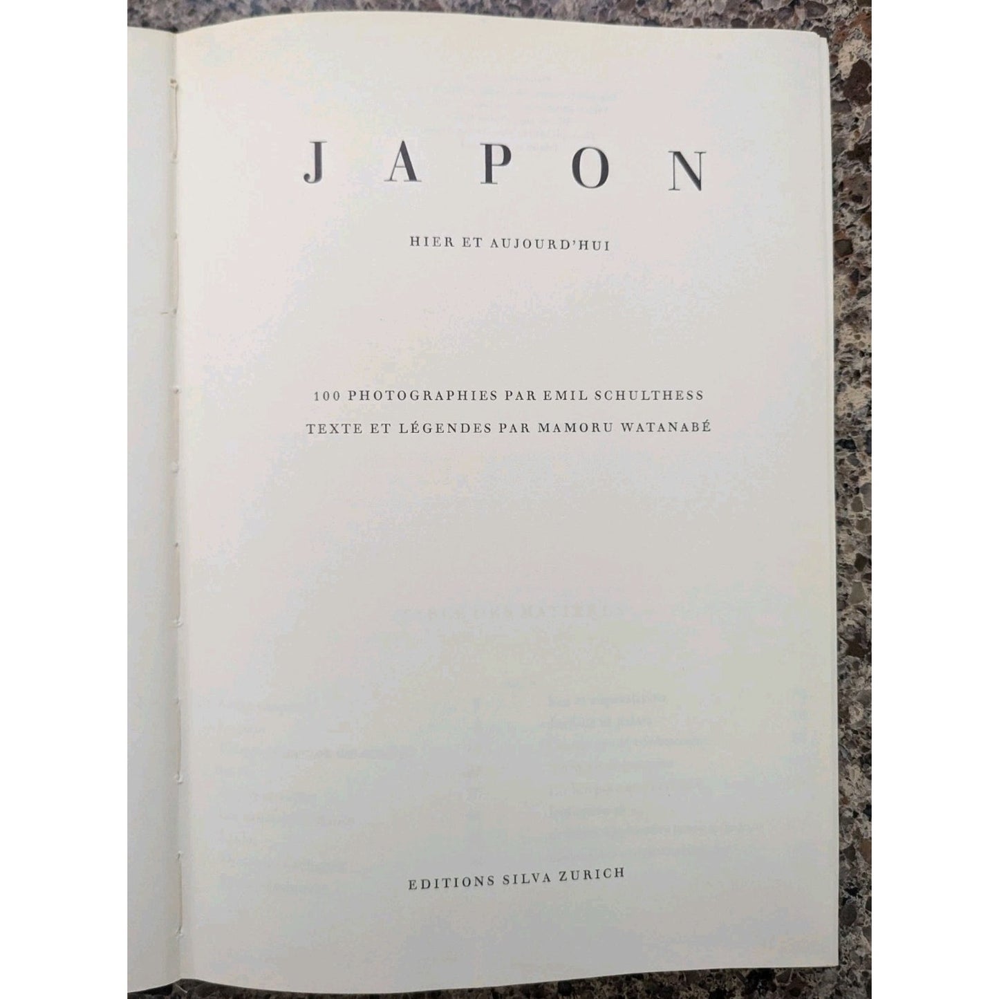 Japon Hier et Aujourd'hui (Hardcover) Photo Book Vintage