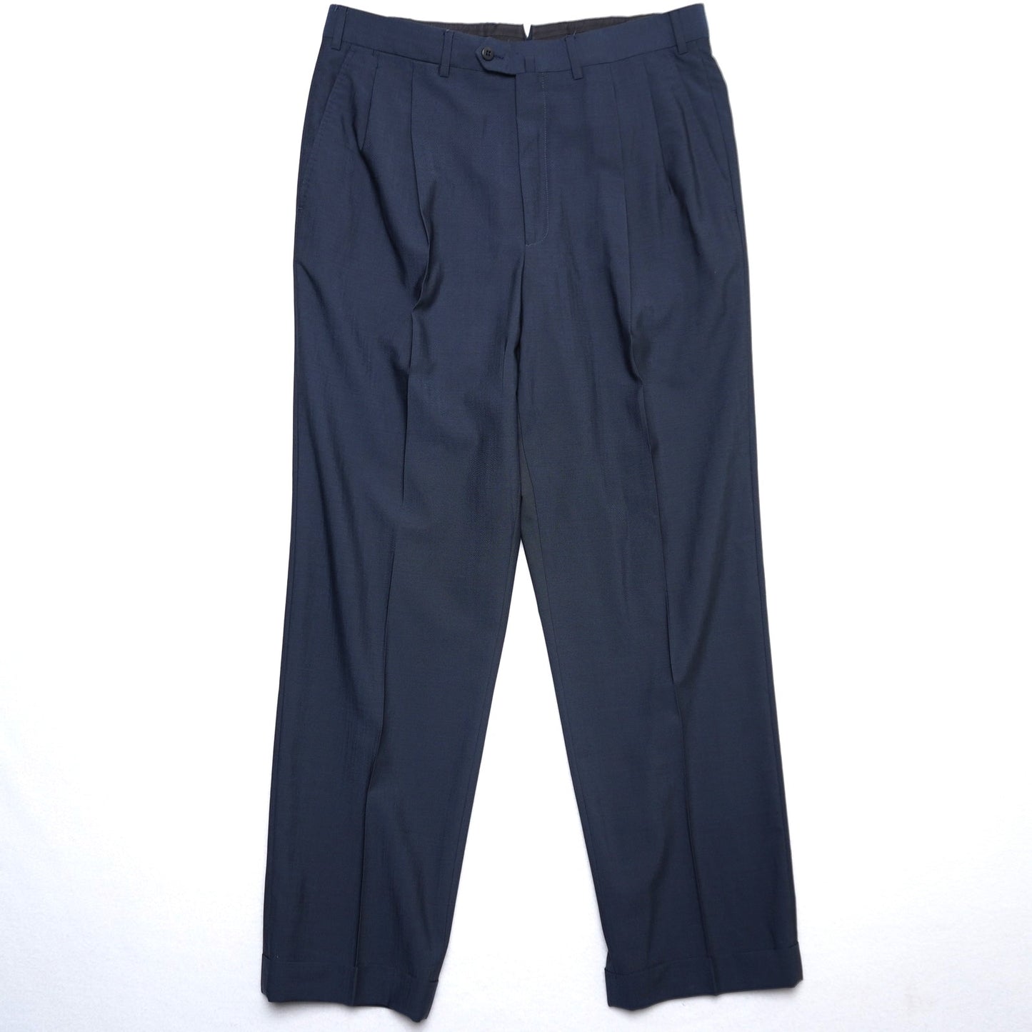 Ermenegildo Zegna Wool Dress Pants Luxury Menswear Italian Tailoring Modern 34R