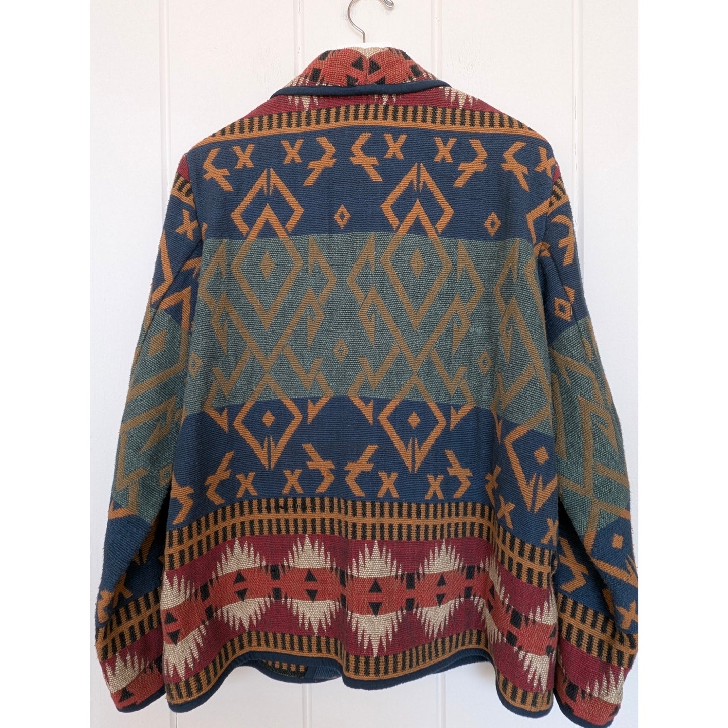 Vintage Flashback Tapestry Style Jacket - M