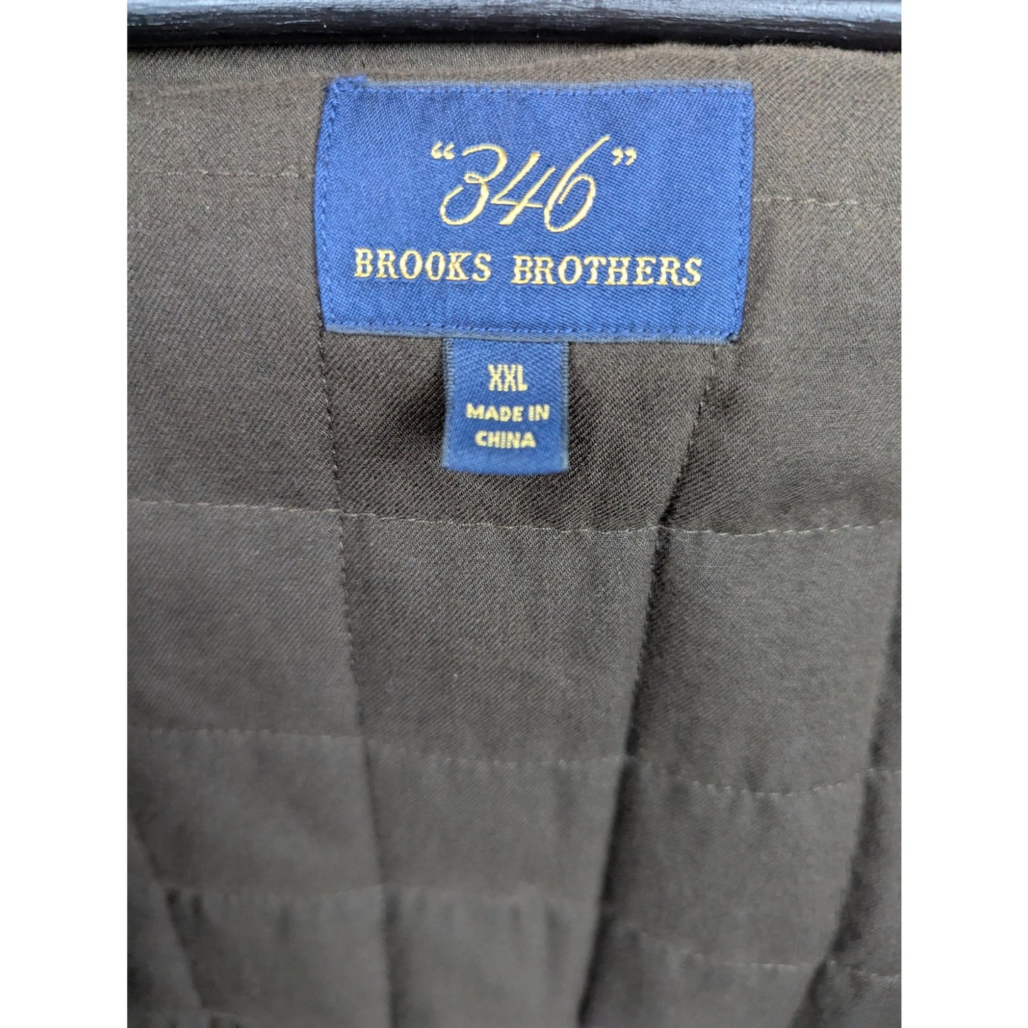 Brooks Brothers 346 Brown Insulated Barn Coat XXL