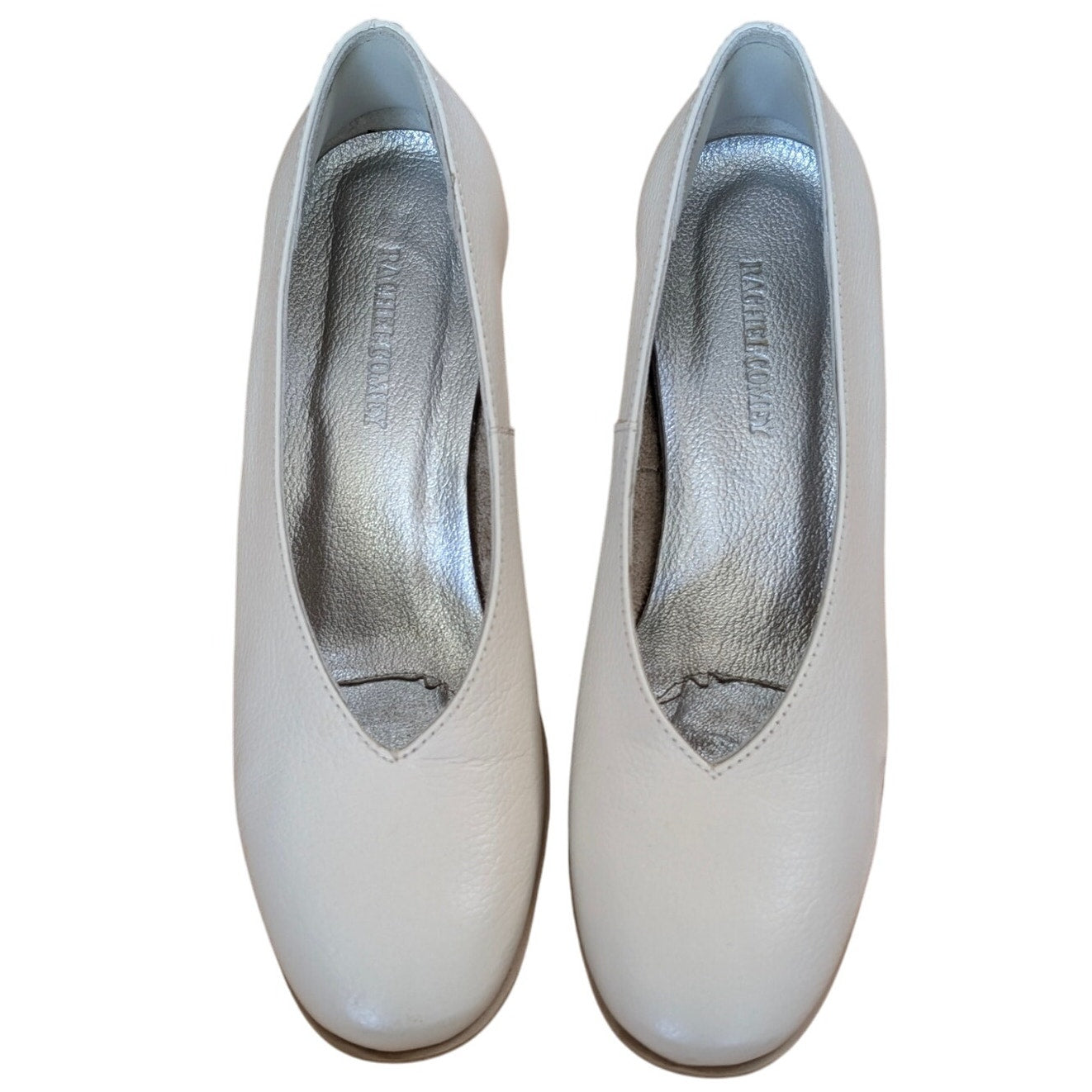 Rachel Comey Falk Cream White Stacked Pump 6