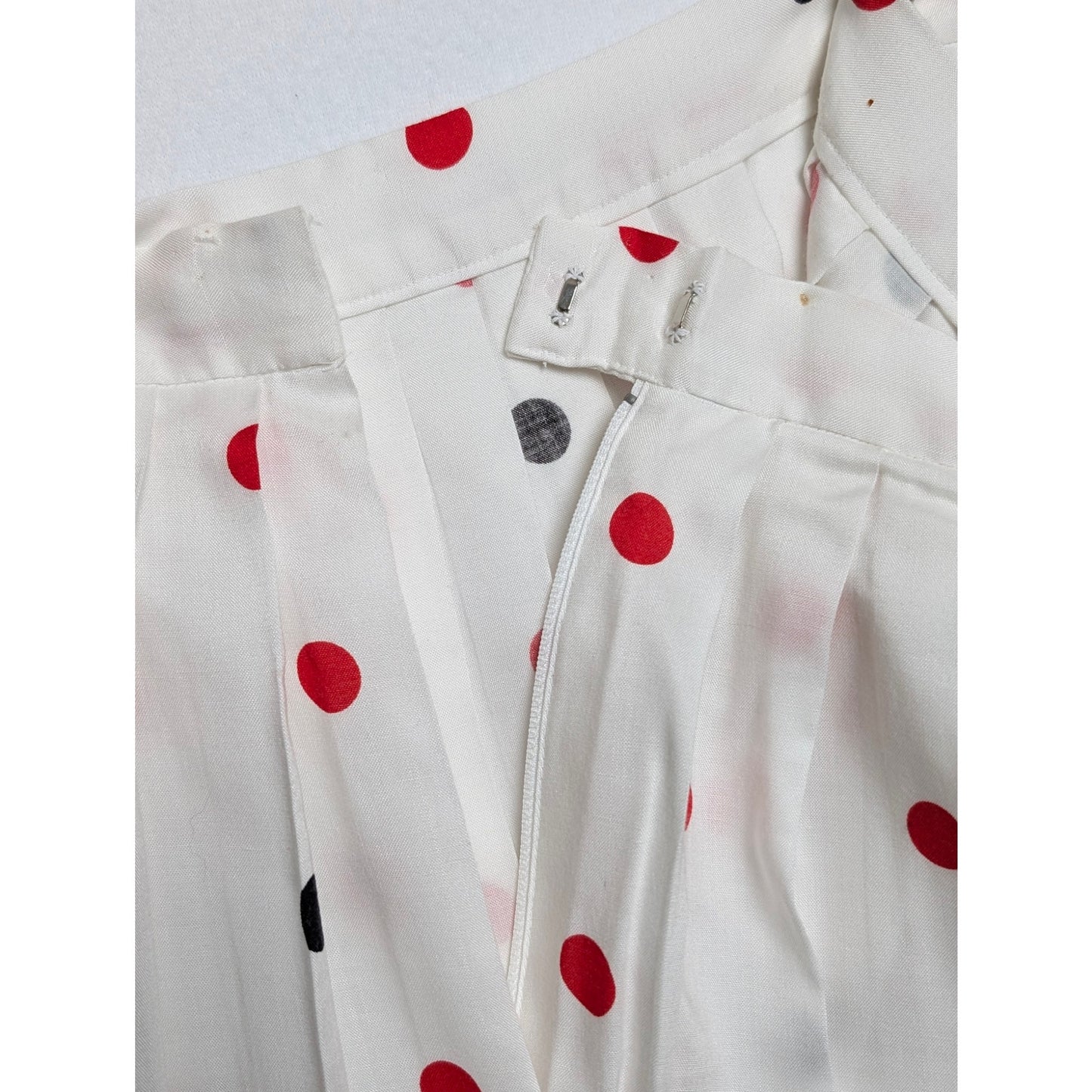 Vintage Evan Picone 3 Piece Polka Dot Skirt Set - 6