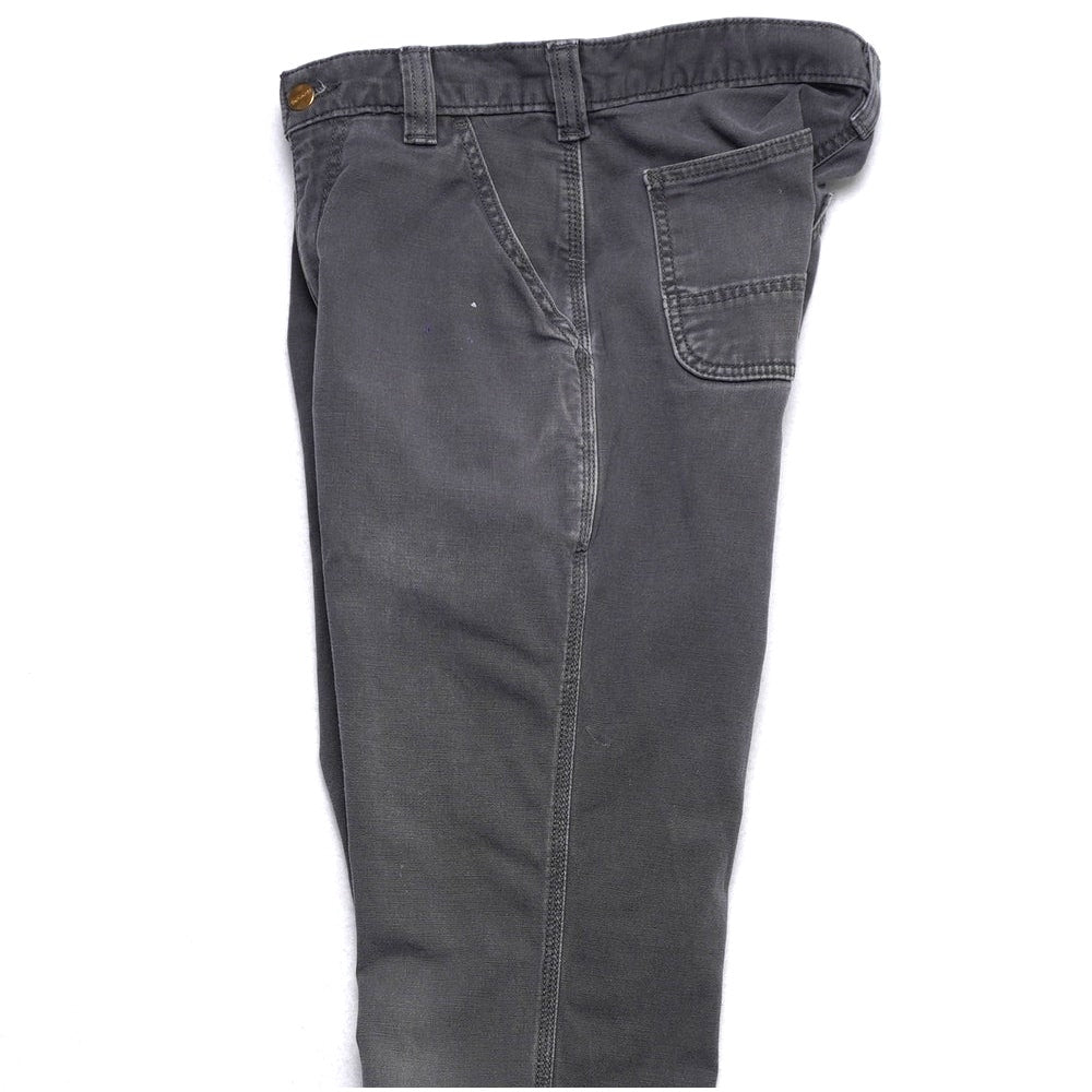 Carhartt Work Pants – Men's 30x30 – Distressed Gray Carpenter Utility Pants
