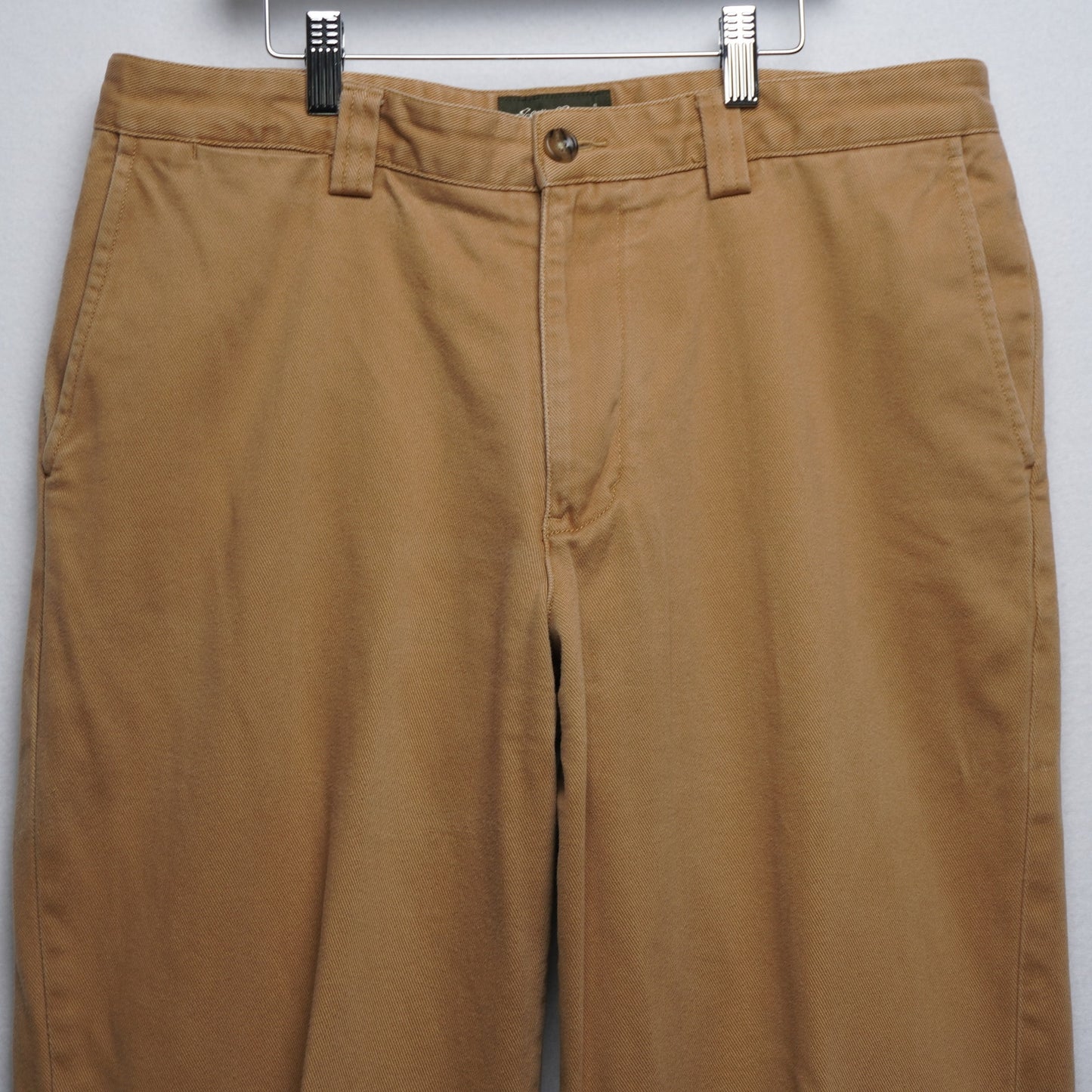 Eddie Bauer Relaxed Fit Khaki Pants Size 34x30 100% Cotton