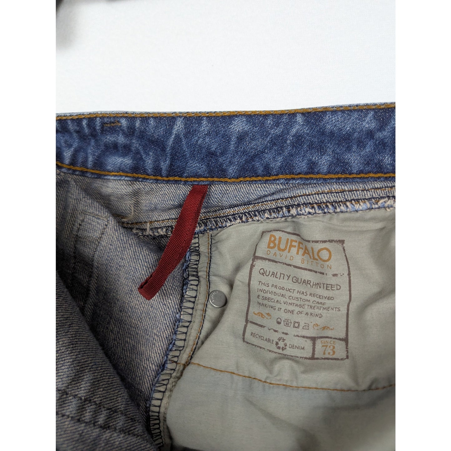 Vintage Buffalo Jeans David Bitton Game Size 34 Bootcut