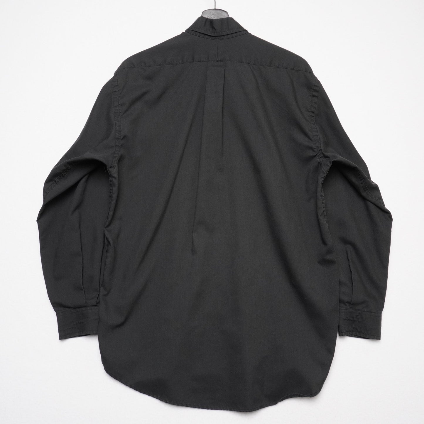 VTG Randall USA Amplifiers Button-Up Shirt Black L USM Corp Rock Promo Workwear