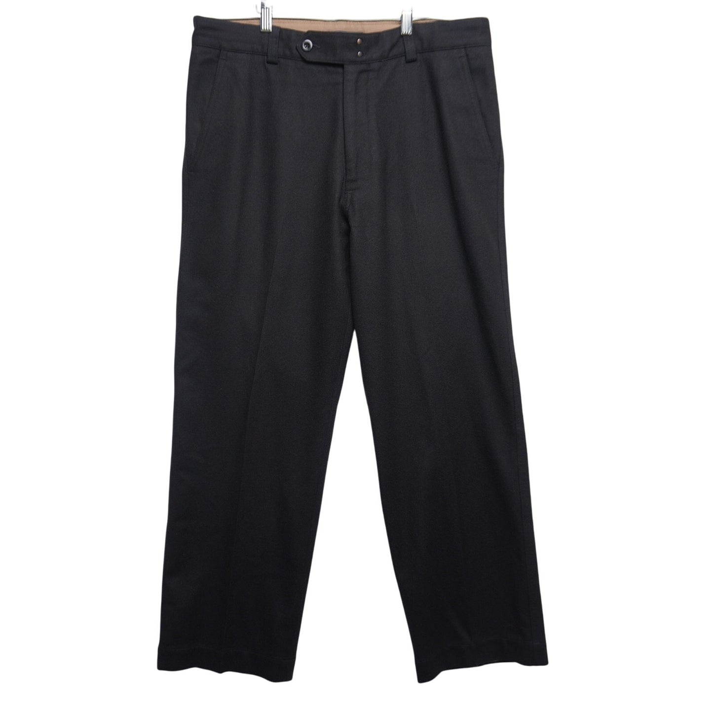 Banana Republic Black Wool Blend Trousers 35x30