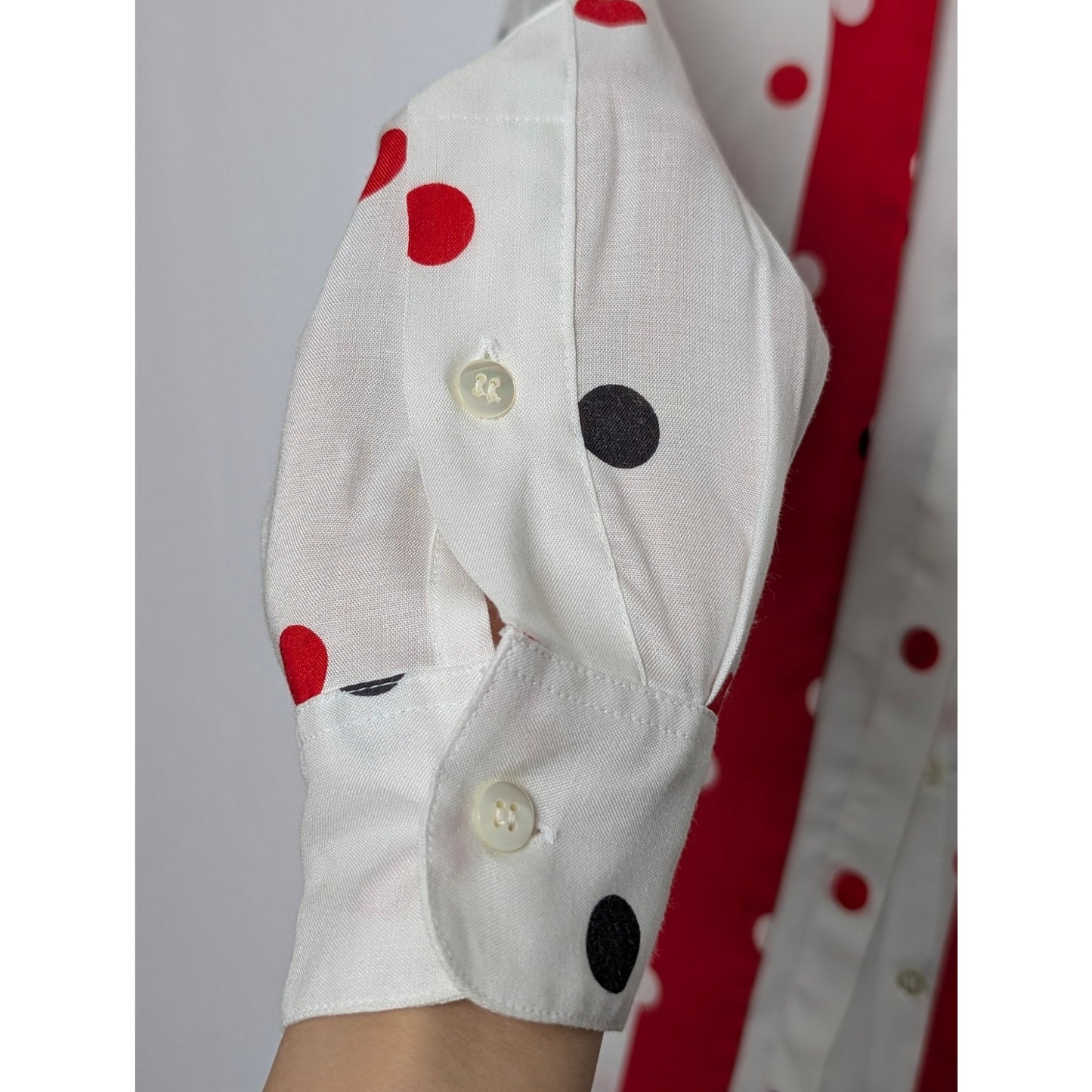 Vintage Evan Picone 3 Piece Polka Dot Skirt Set - 6