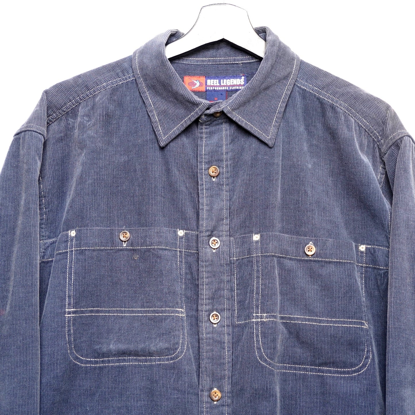 Reel Legends Corduroy Long Sleeve Shirt - Performance Outdoor Wear