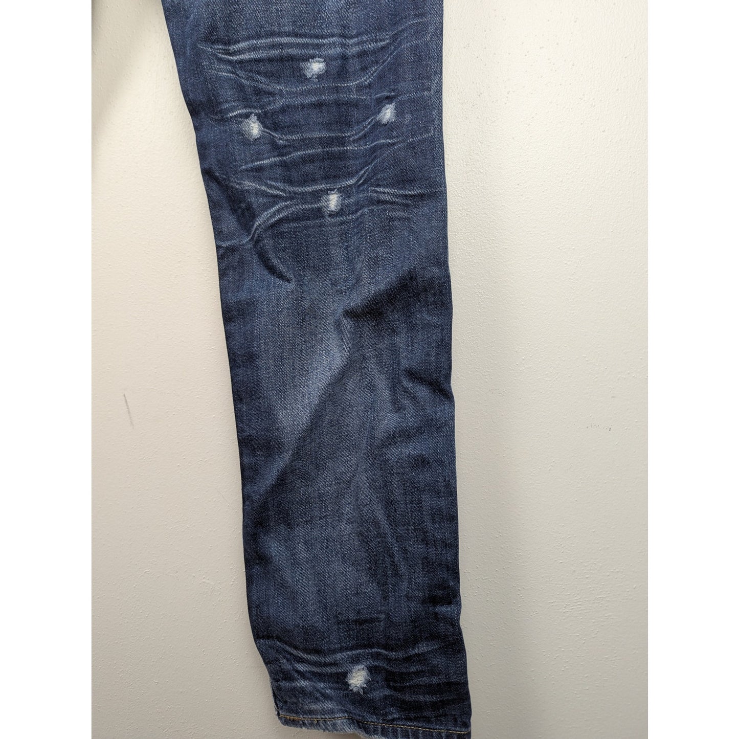 Billionaire Boys Club Straight Fit Blue Jeans 32x34 Distressed