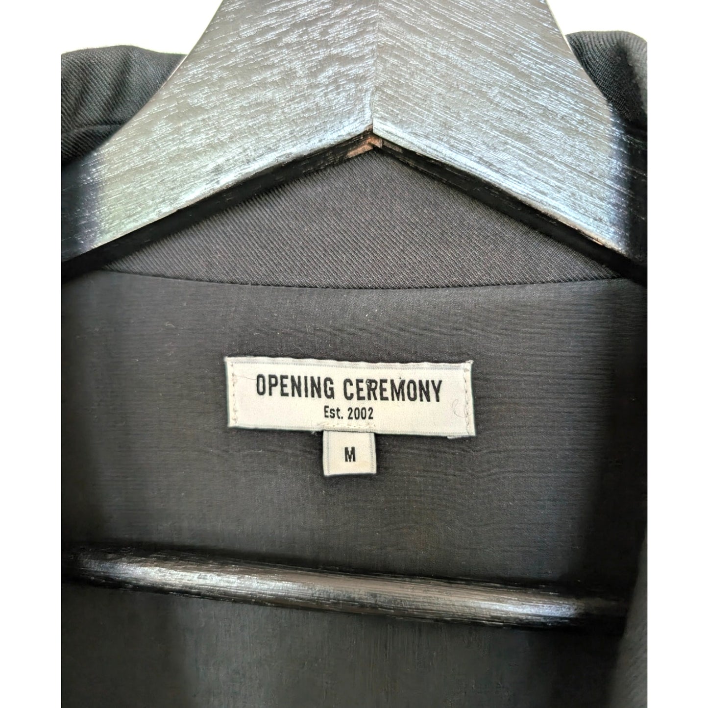 Opening Ceremony Oversized Black Blazer with Sash M