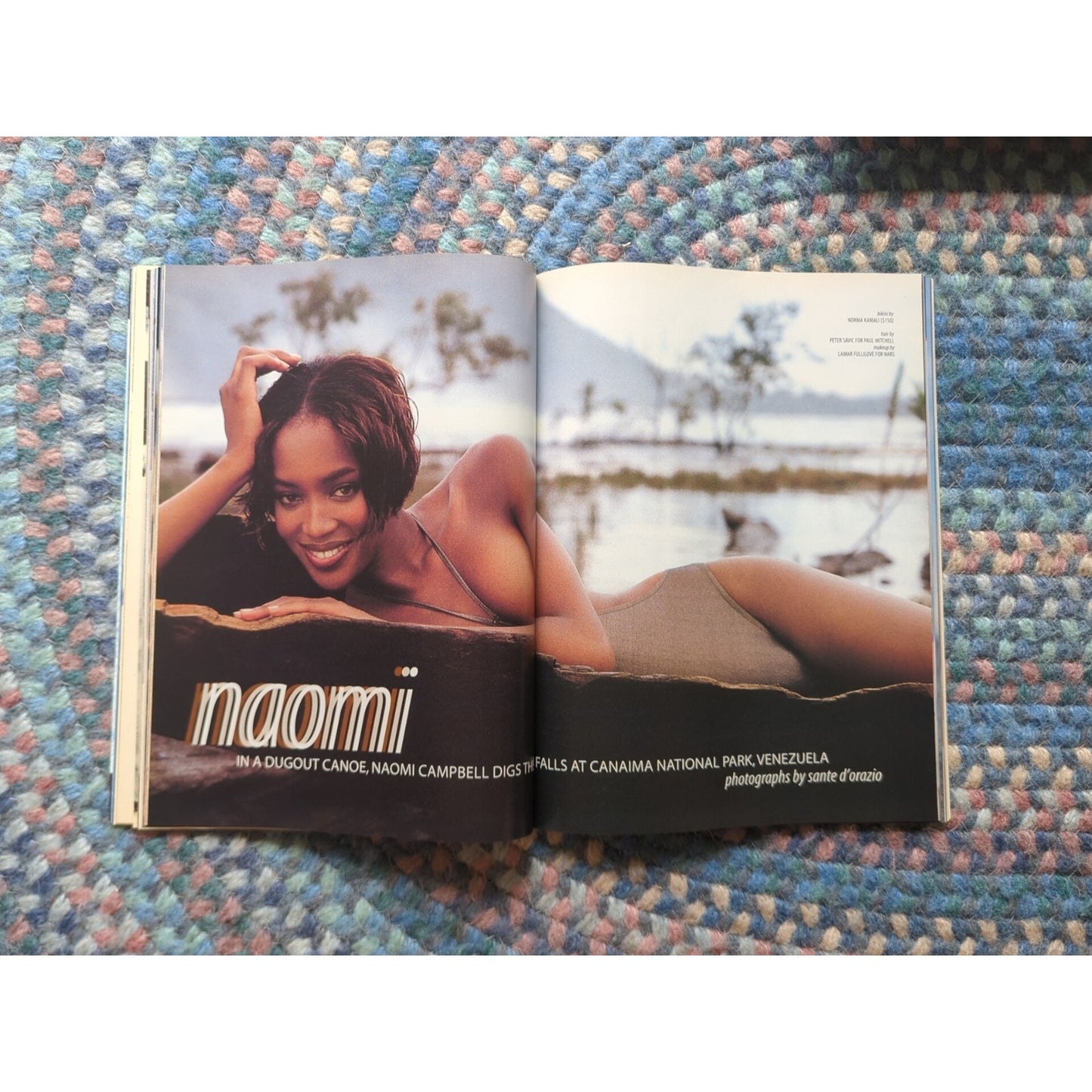 SPORTS ILLUSTRATED WINTER 1997 TYRA BANKS SWIMSUIT ISSUE NAOMI CAMPBELL