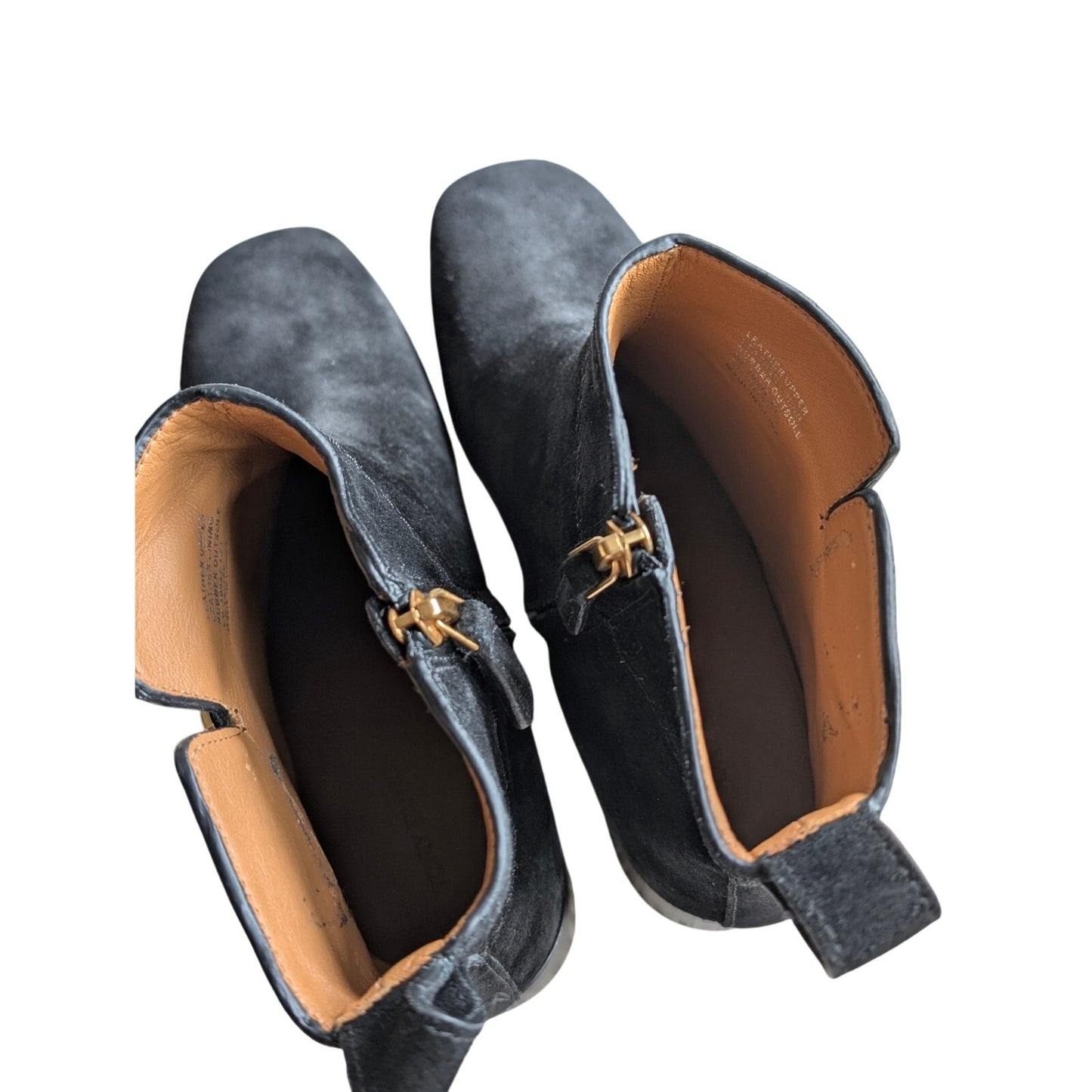 Tory Burch Everly Black Suede Ankle Boots 6