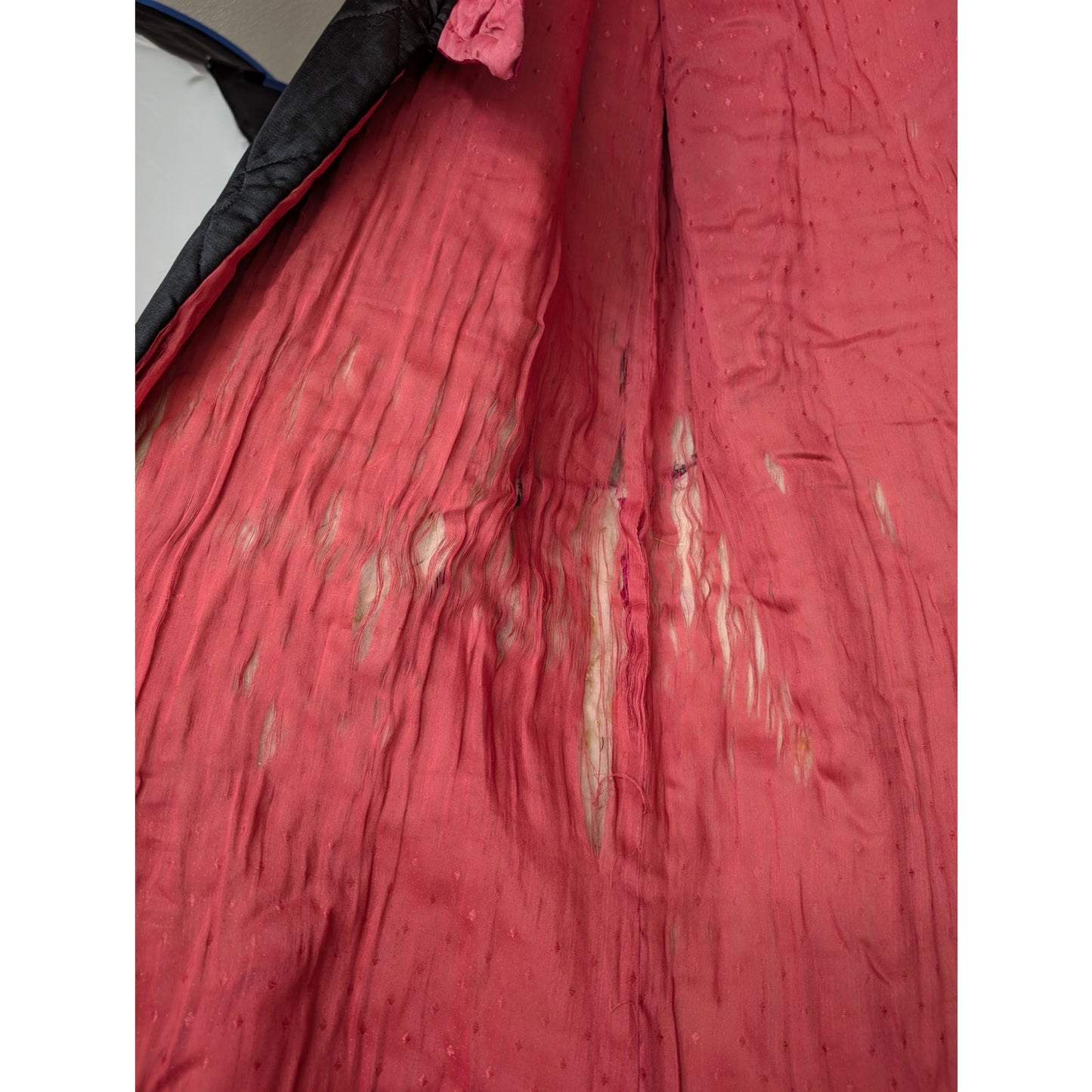 Vintage Kimono Style Quilted Robe As Is