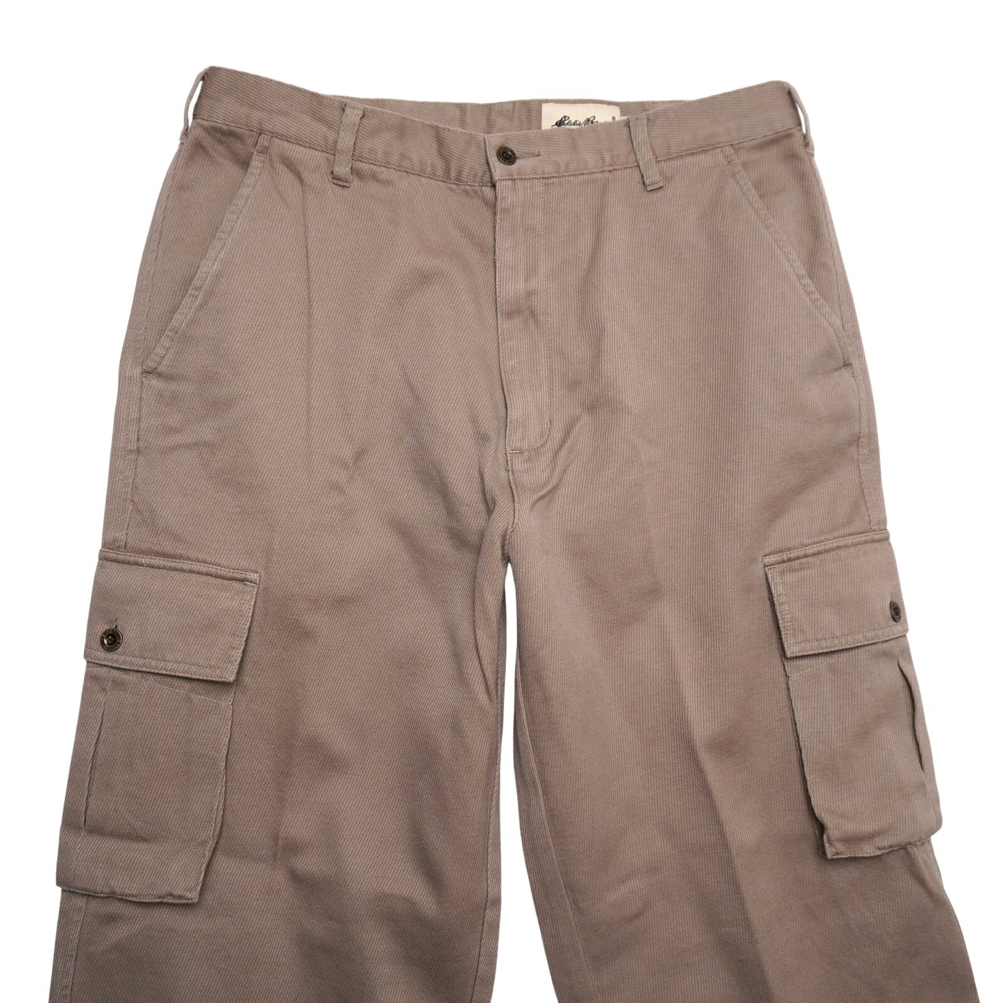 Vintage Eddie Bauer Cargo Utility Pants Men's 35x32 Cotton Utility Workwear