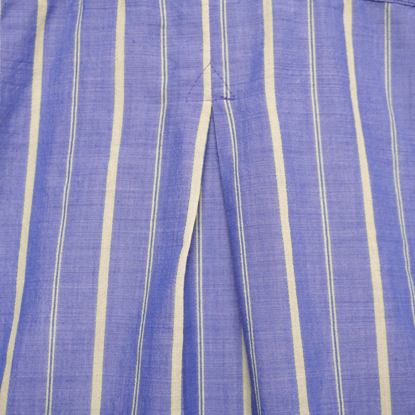 American Weekend Men’s Short Sleeve Button Down Striped Shirt S