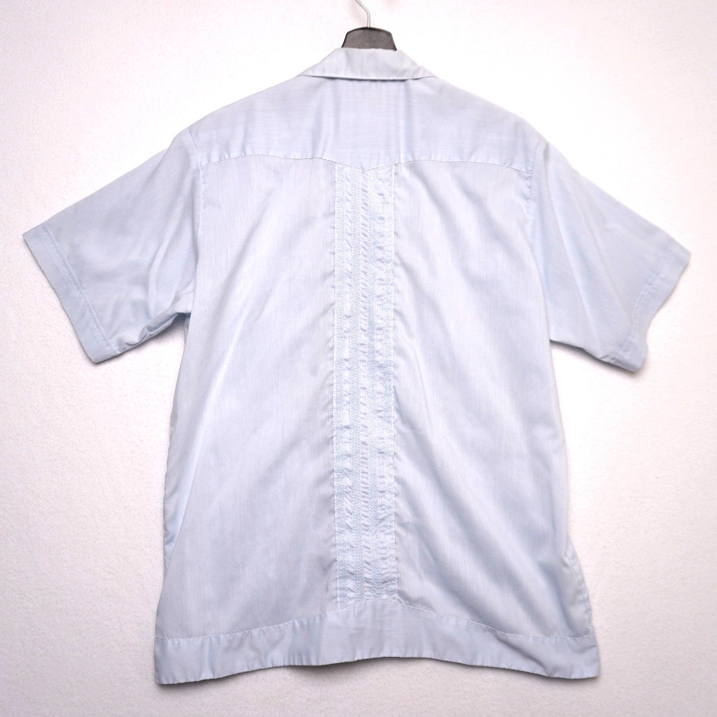 Balam-Ha Men’s Embroidered Guayabera Shirt - Made in Mexico L