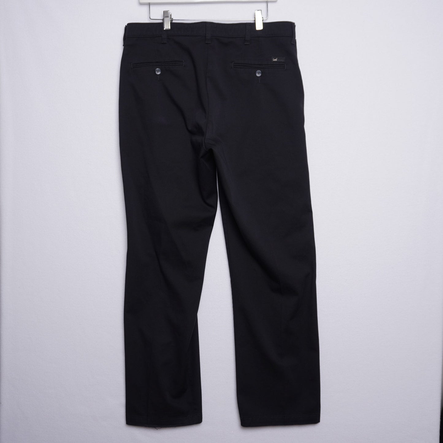 Lee Custom Fit Collection Black Pants Size 34x32