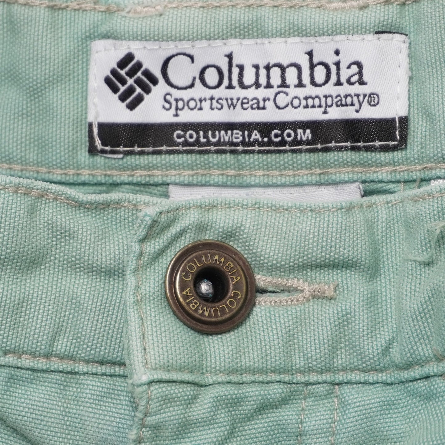 Columbia Sportswear Men’s Cargo Shorts Green Outdoor Utility Hiking Fishing