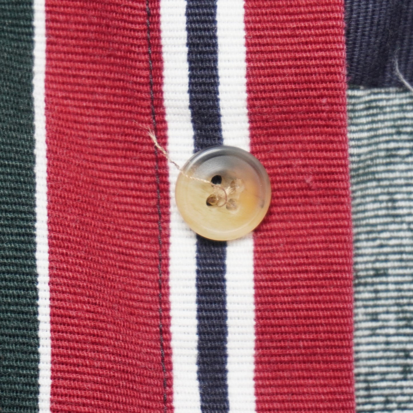 Vintage Nautica Striped Shirt Vertical Stripe 90s Button Down M