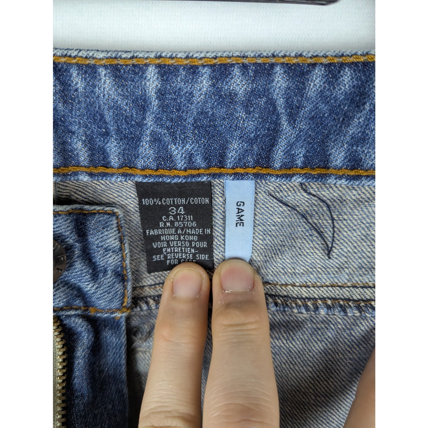 Vintage Buffalo Jeans David Bitton Game Size 34 Bootcut
