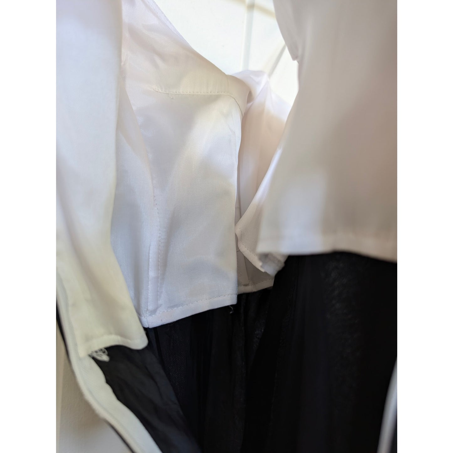 Cache (Vintage?) Strapless Column Gown Black and White Formal 8