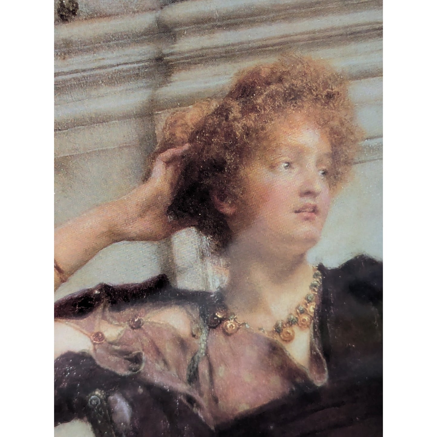 Framed Lawrence Alma-Tadema “Love’s Jewelled Fetter” Print – 22x28 Wall Art